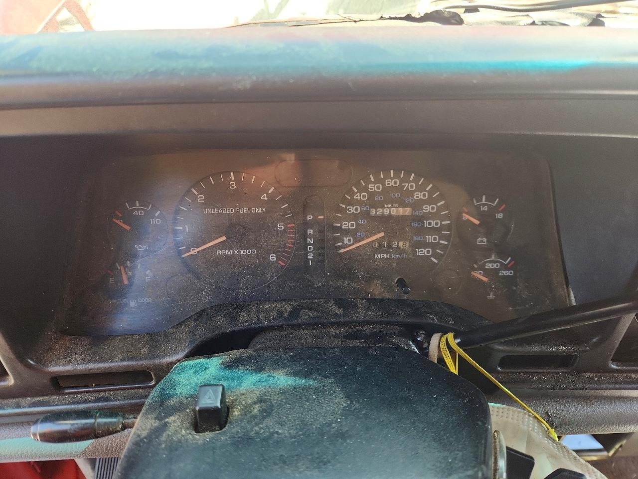 1996 Dodge Ram 1500 Red vin: 3B7HC13Y1TM159578