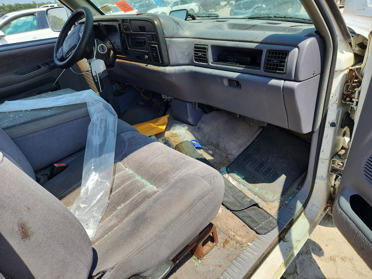 1997 Dodge Ram 1500 White vin: 3B7HC13Y1VG760779