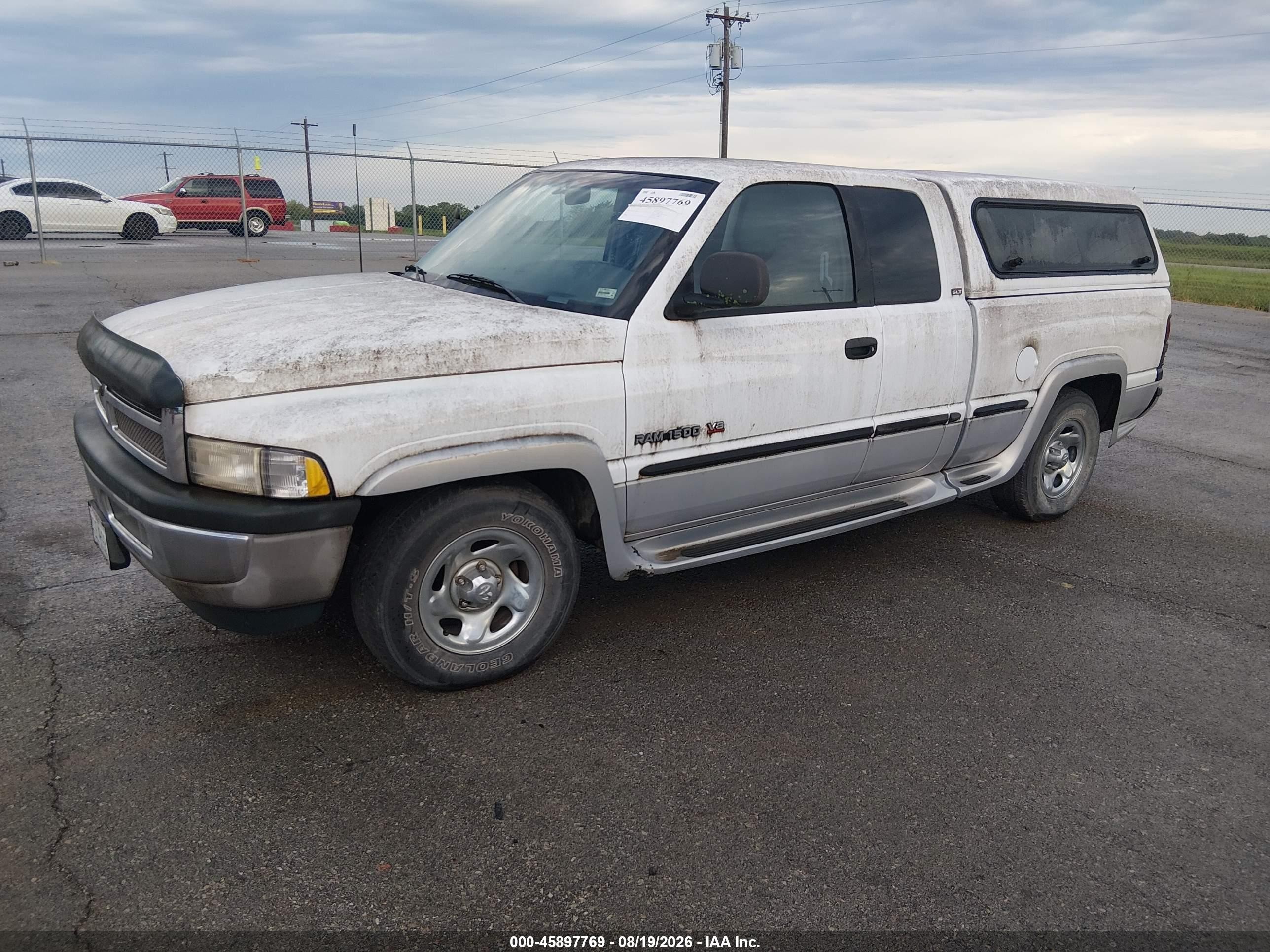 1998 Dodge Ram 1500 St White vin: 3B7HC13Y1WG177288