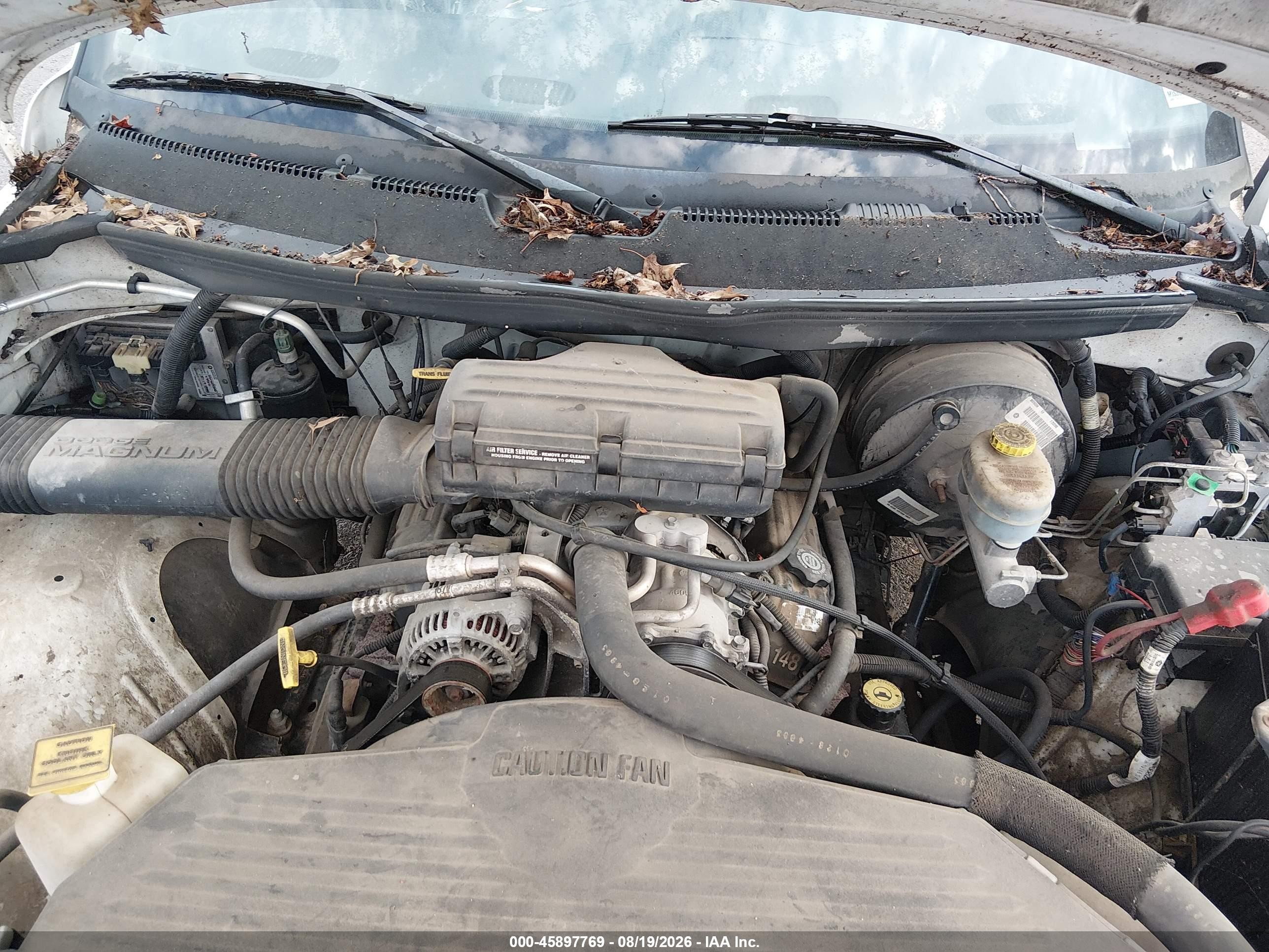 1998 Dodge Ram 1500 St White vin: 3B7HC13Y1WG177288