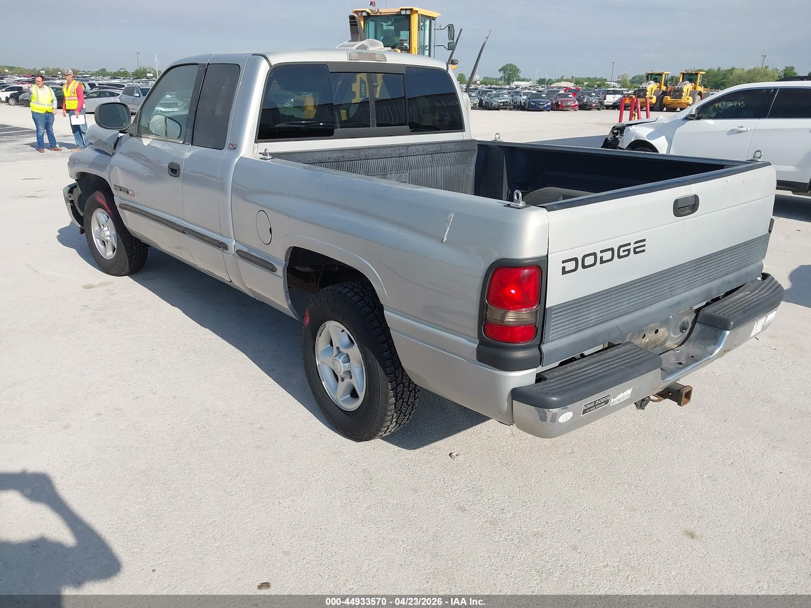 1998 Dodge Ram 1500 St Серебряный vin: 3B7HC13Y1WG215750