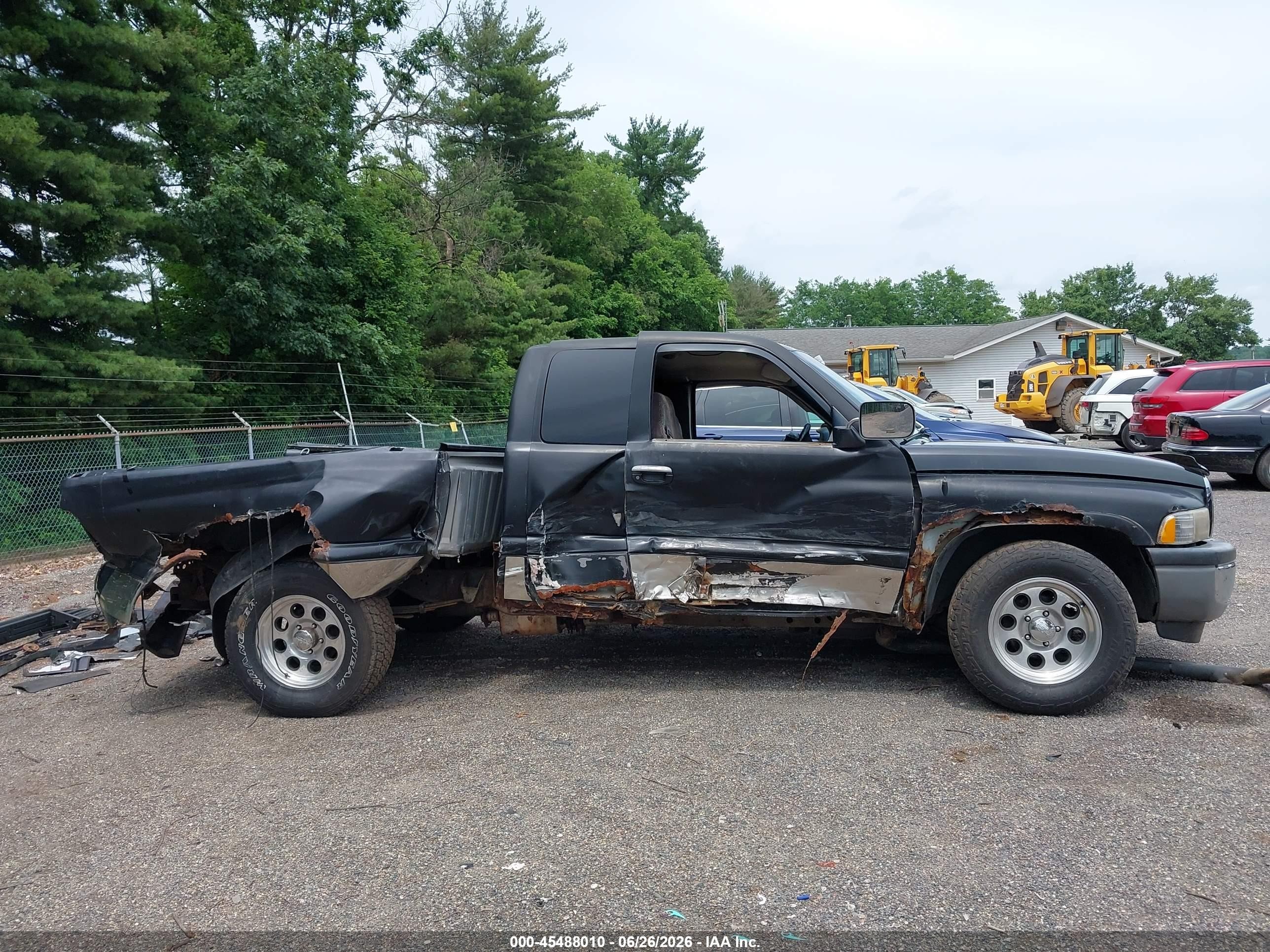 1998 Dodge Ram 1500 St Черный vin: 3B7HC13Y2WG177963