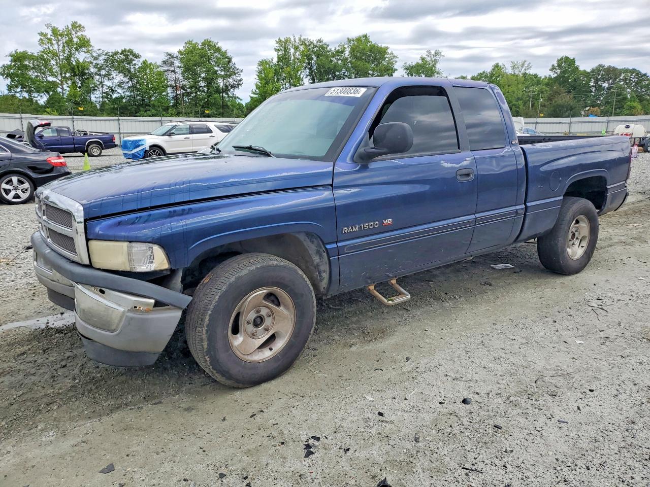 2000 Dodge Ram 1500 Blue vin: 3B7HC13Y2YG102683