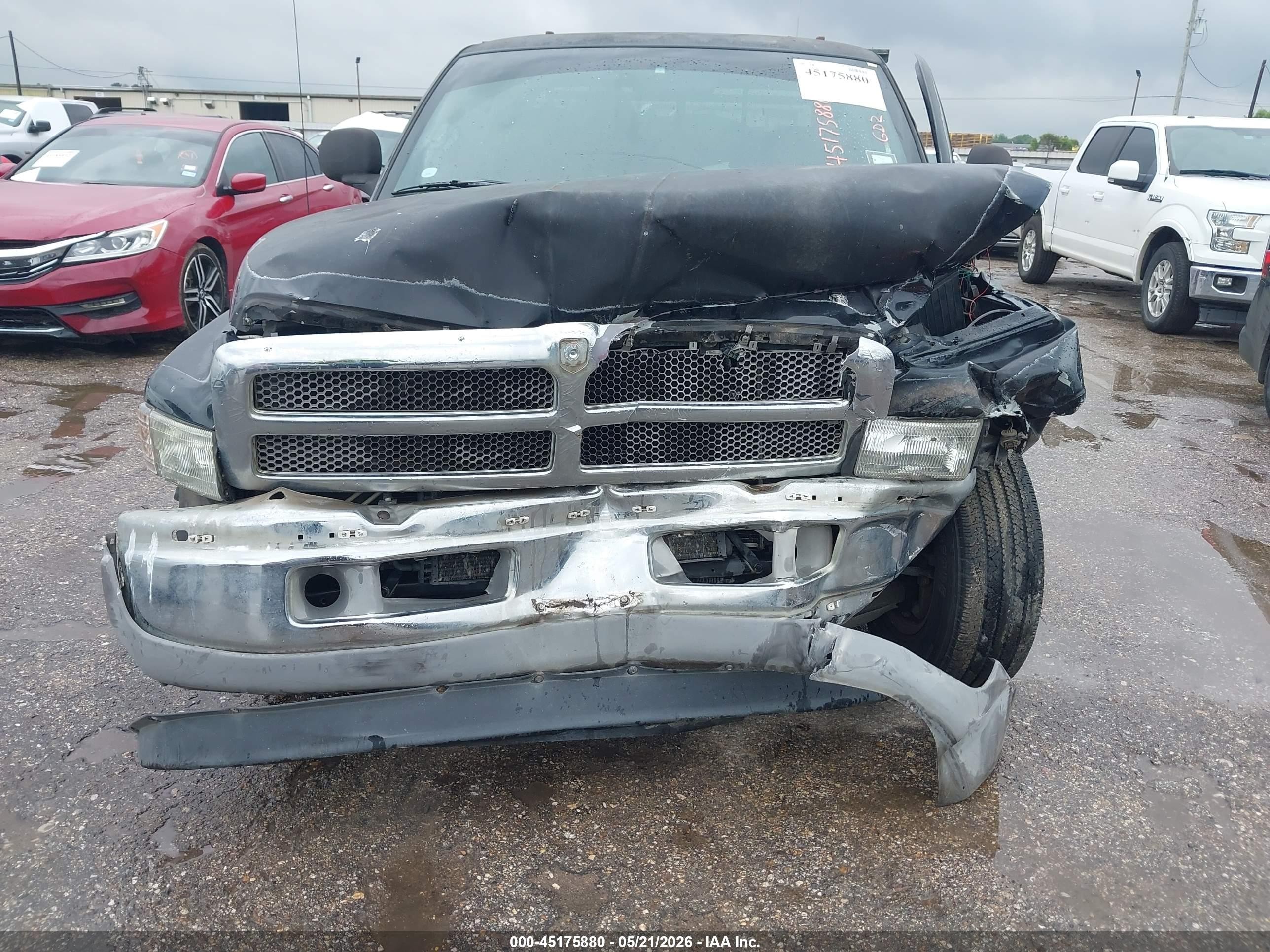 2001 Dodge Ram 1500 St Black vin: 3B7HC13Y31G238584