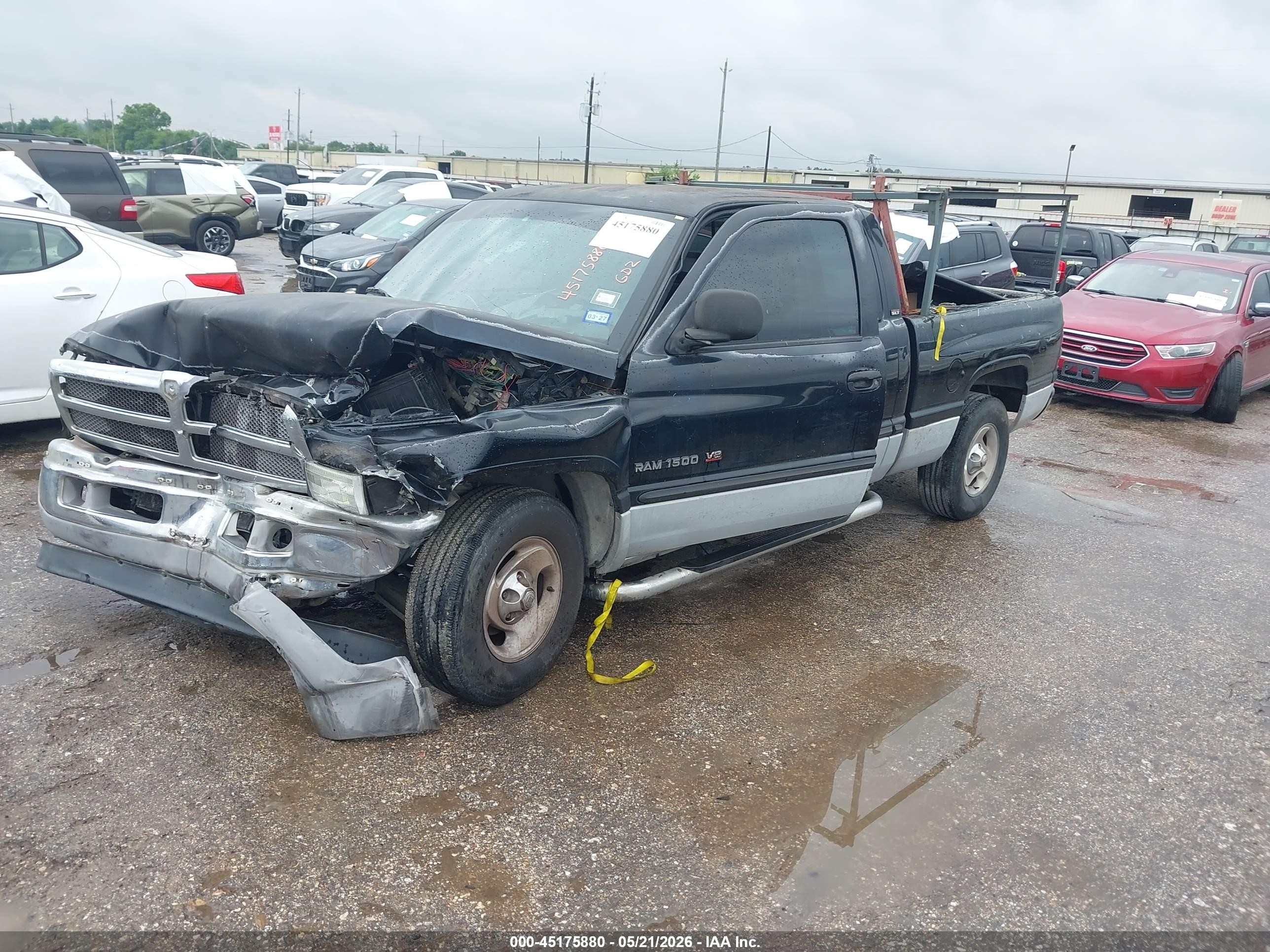 2001 Dodge Ram 1500 St Black vin: 3B7HC13Y31G238584