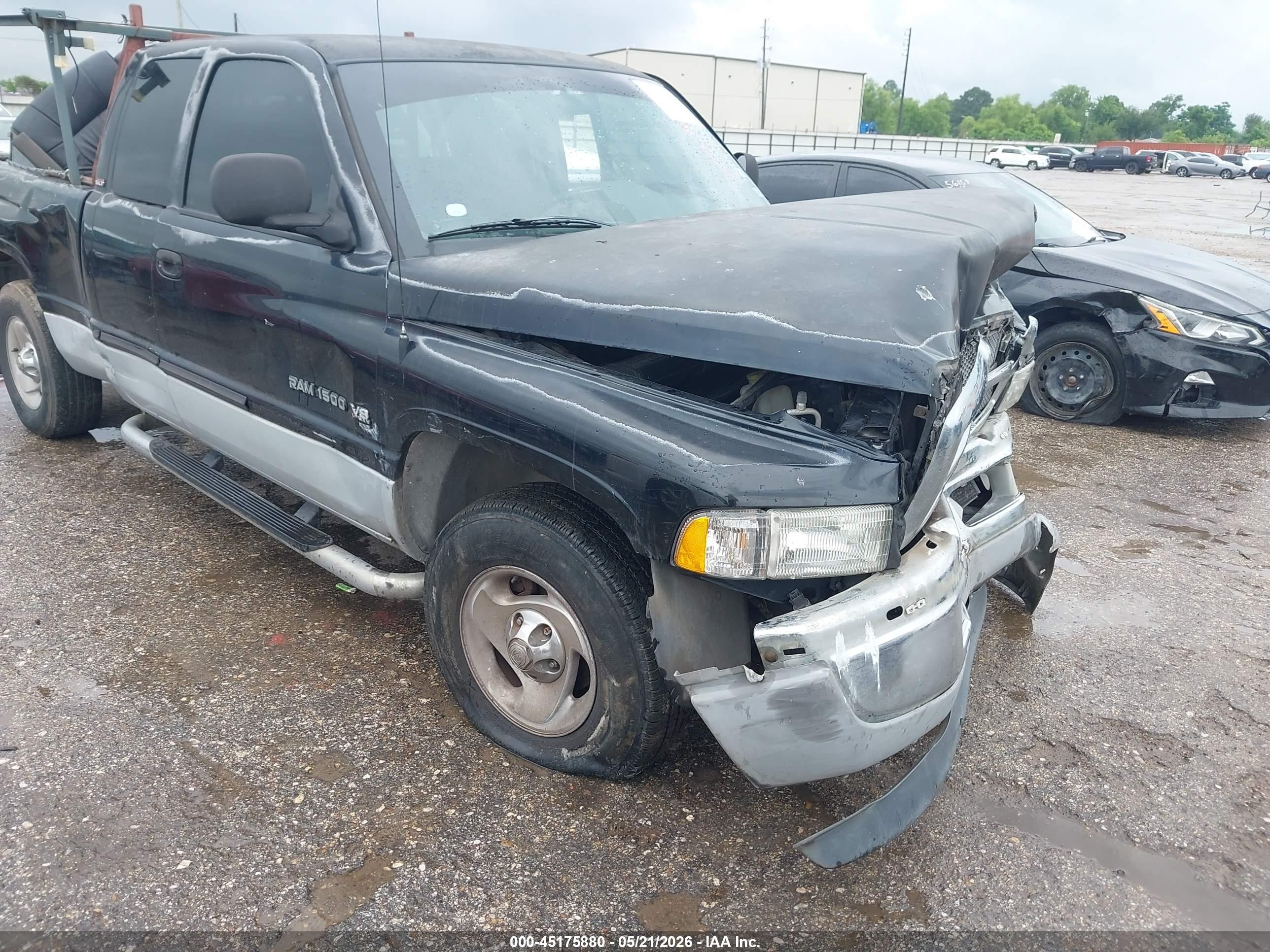 2001 Dodge Ram 1500 St Black vin: 3B7HC13Y31G238584