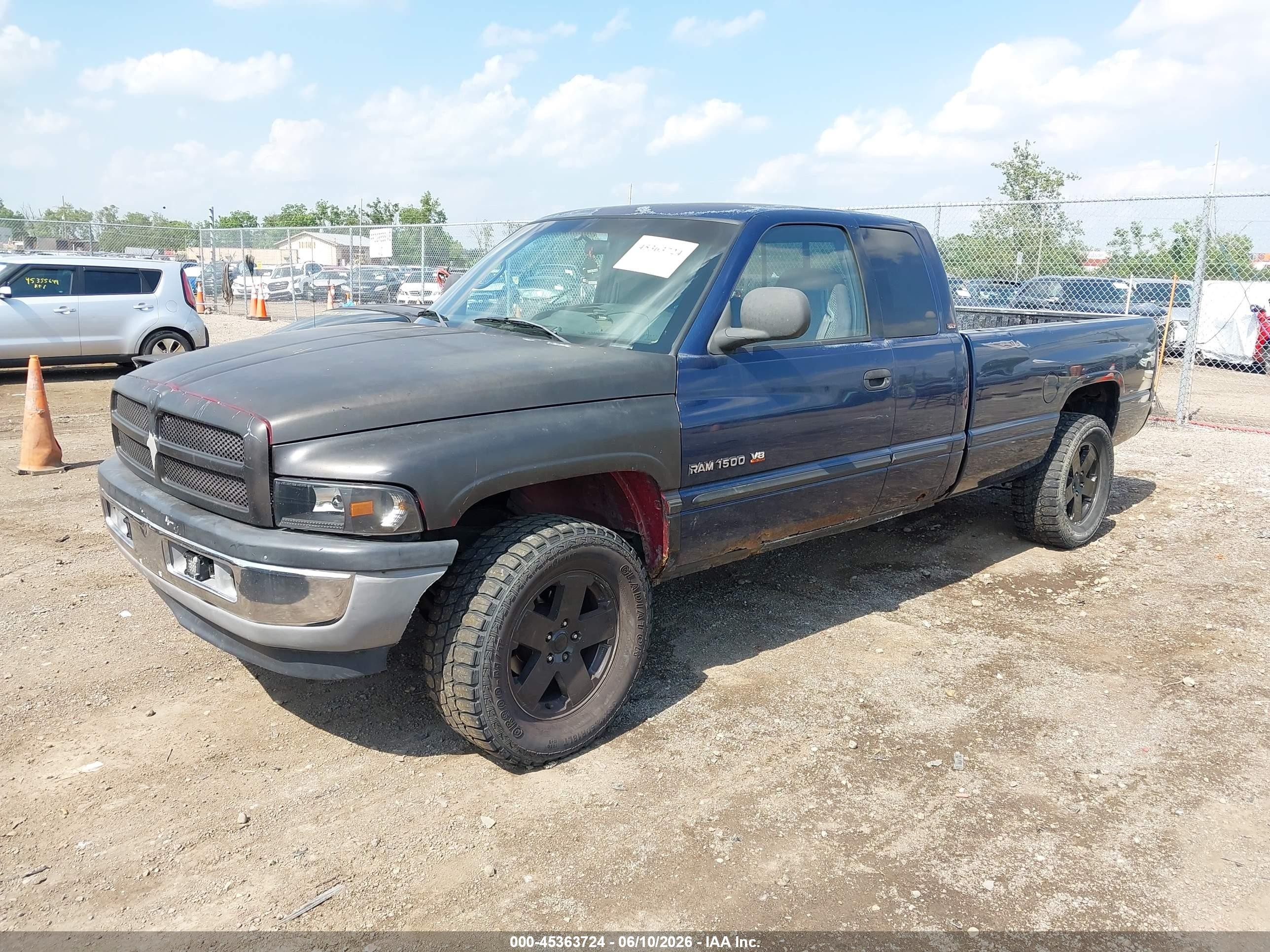 2001 Dodge Ram 1500 St Синий vin: 3B7HC13Y31G783295