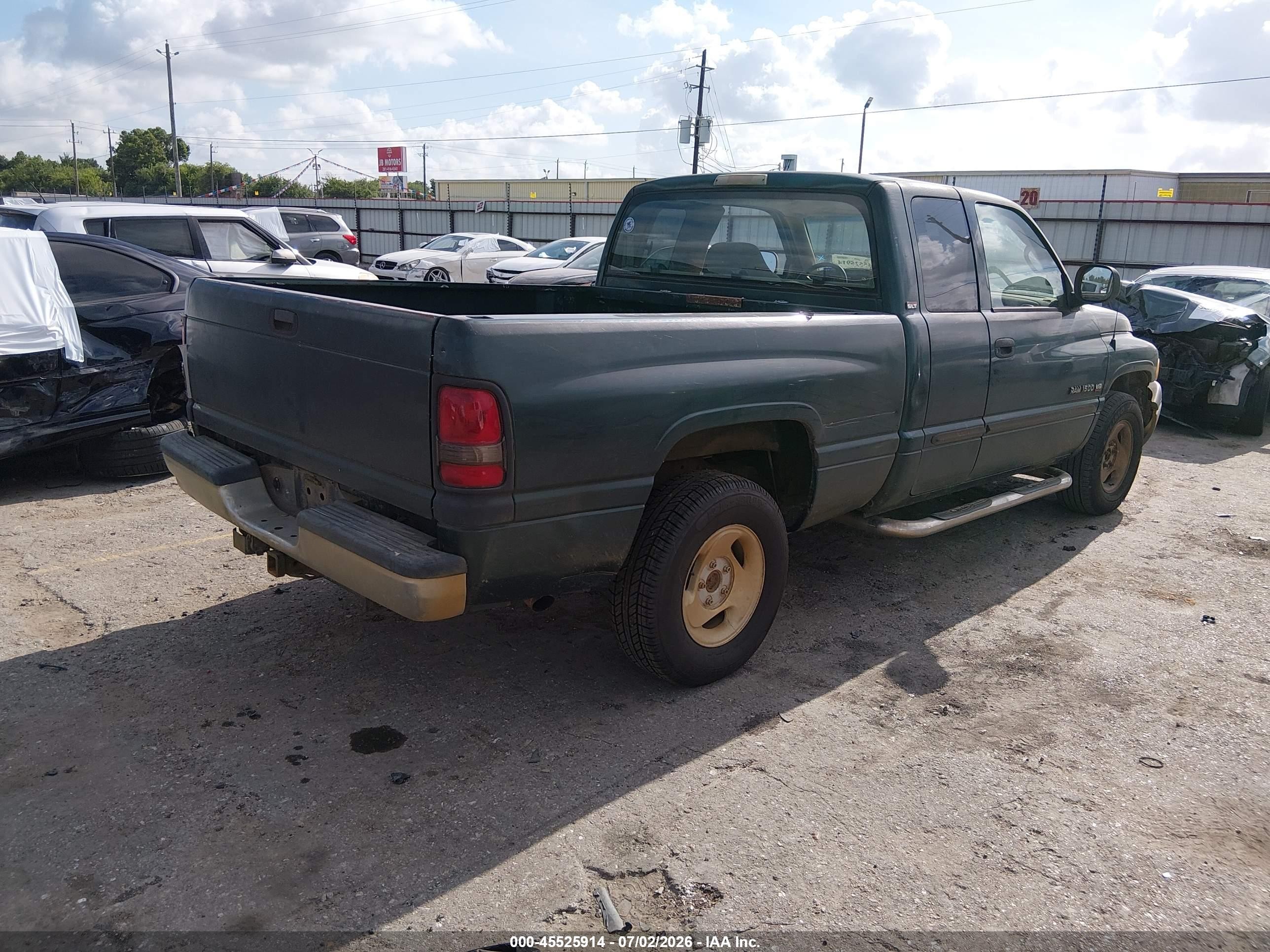 2001 Dodge Ram 1500 St Green vin: 3B7HC13Y31M548543