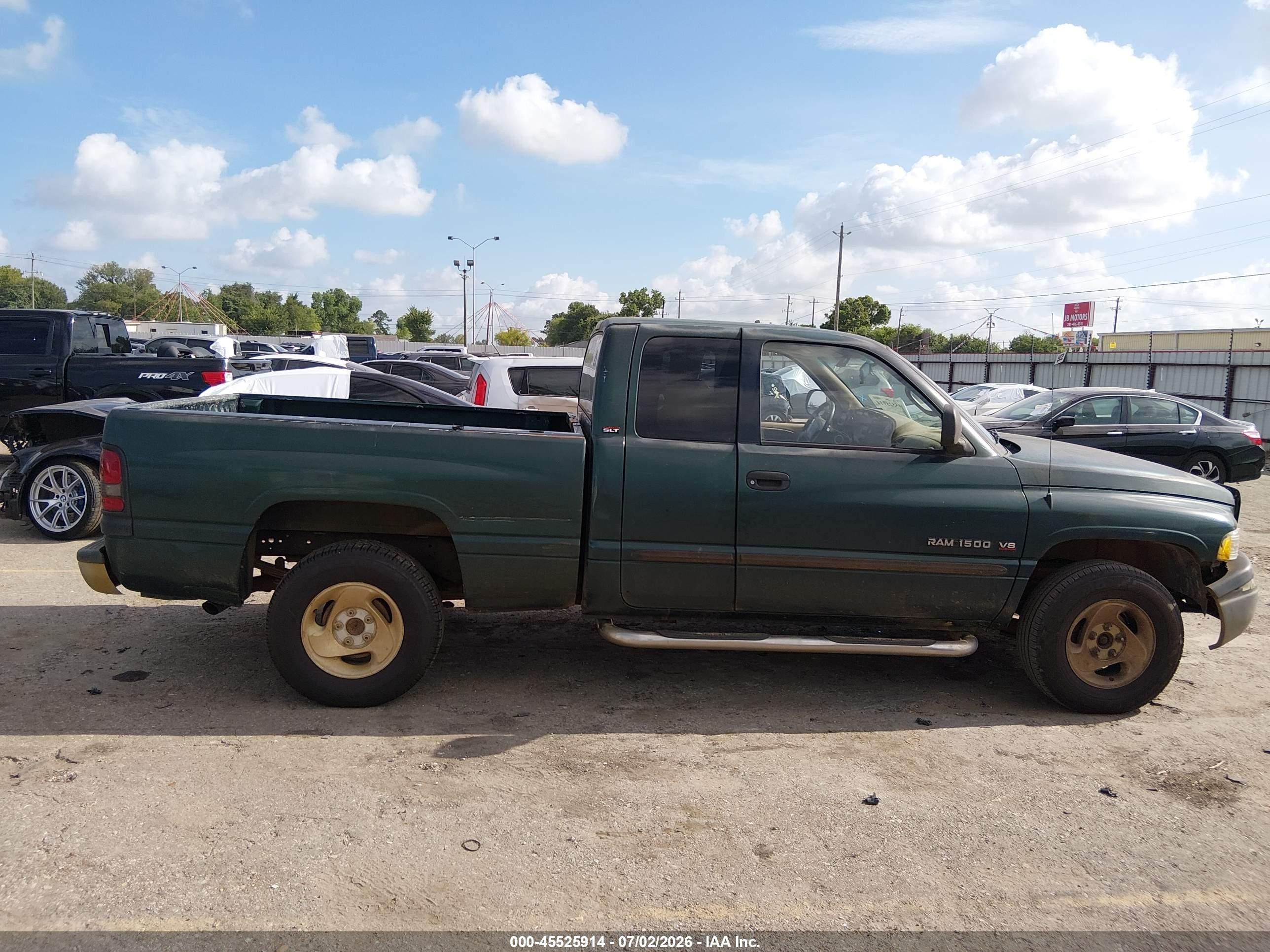 2001 Dodge Ram 1500 St Green vin: 3B7HC13Y31M548543