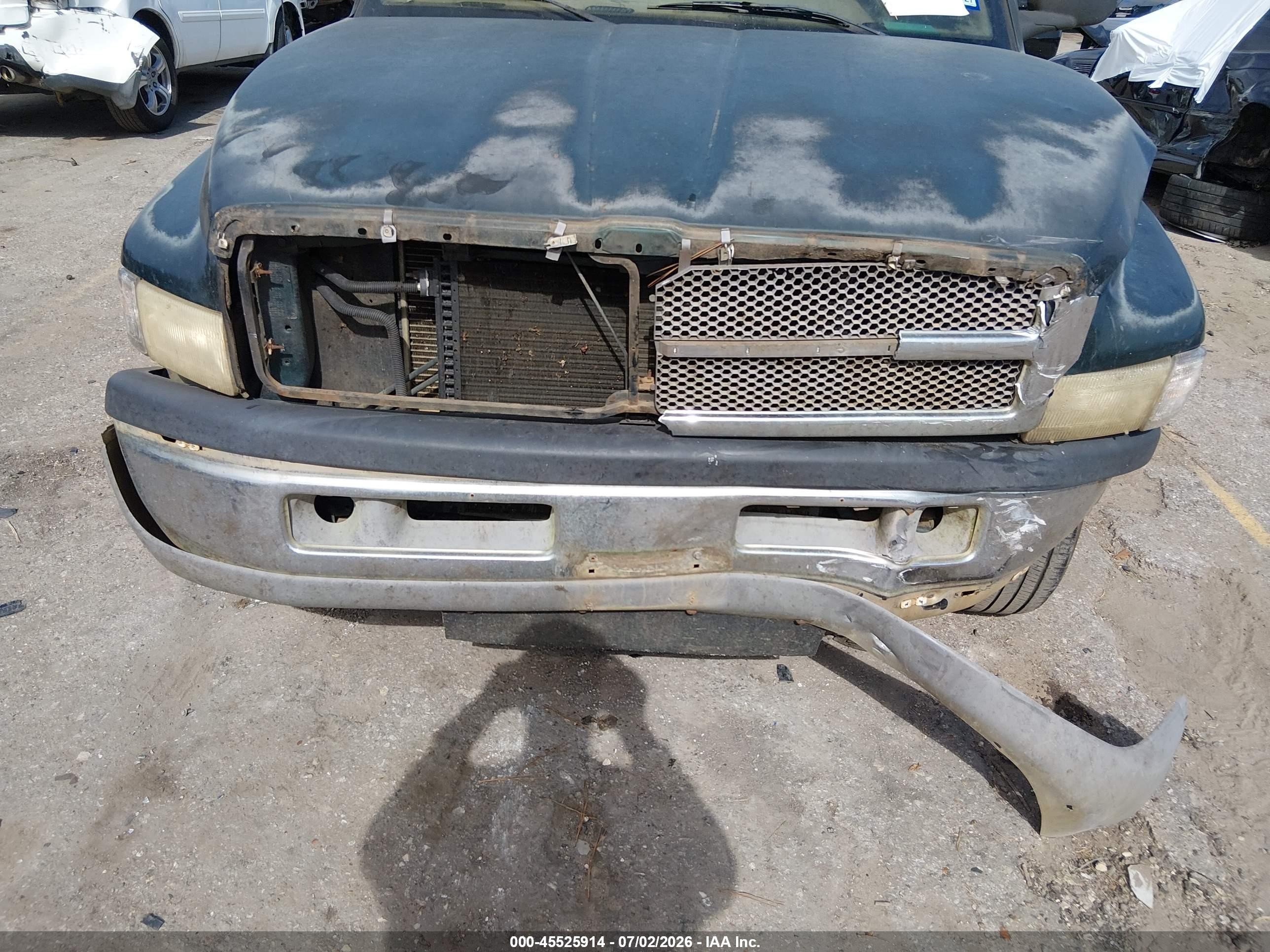 2001 Dodge Ram 1500 St Green vin: 3B7HC13Y31M548543