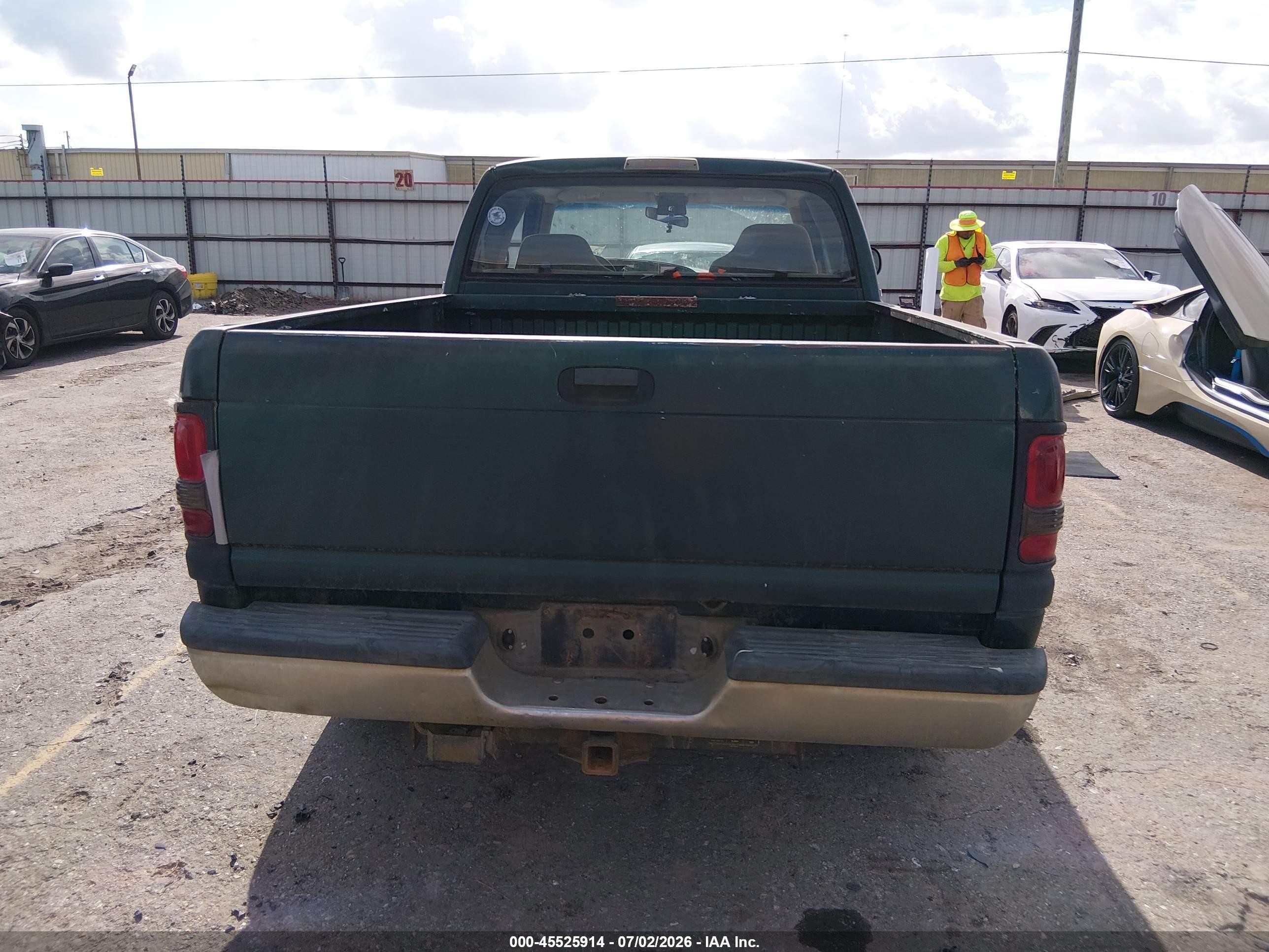 2001 Dodge Ram 1500 St Green vin: 3B7HC13Y31M548543