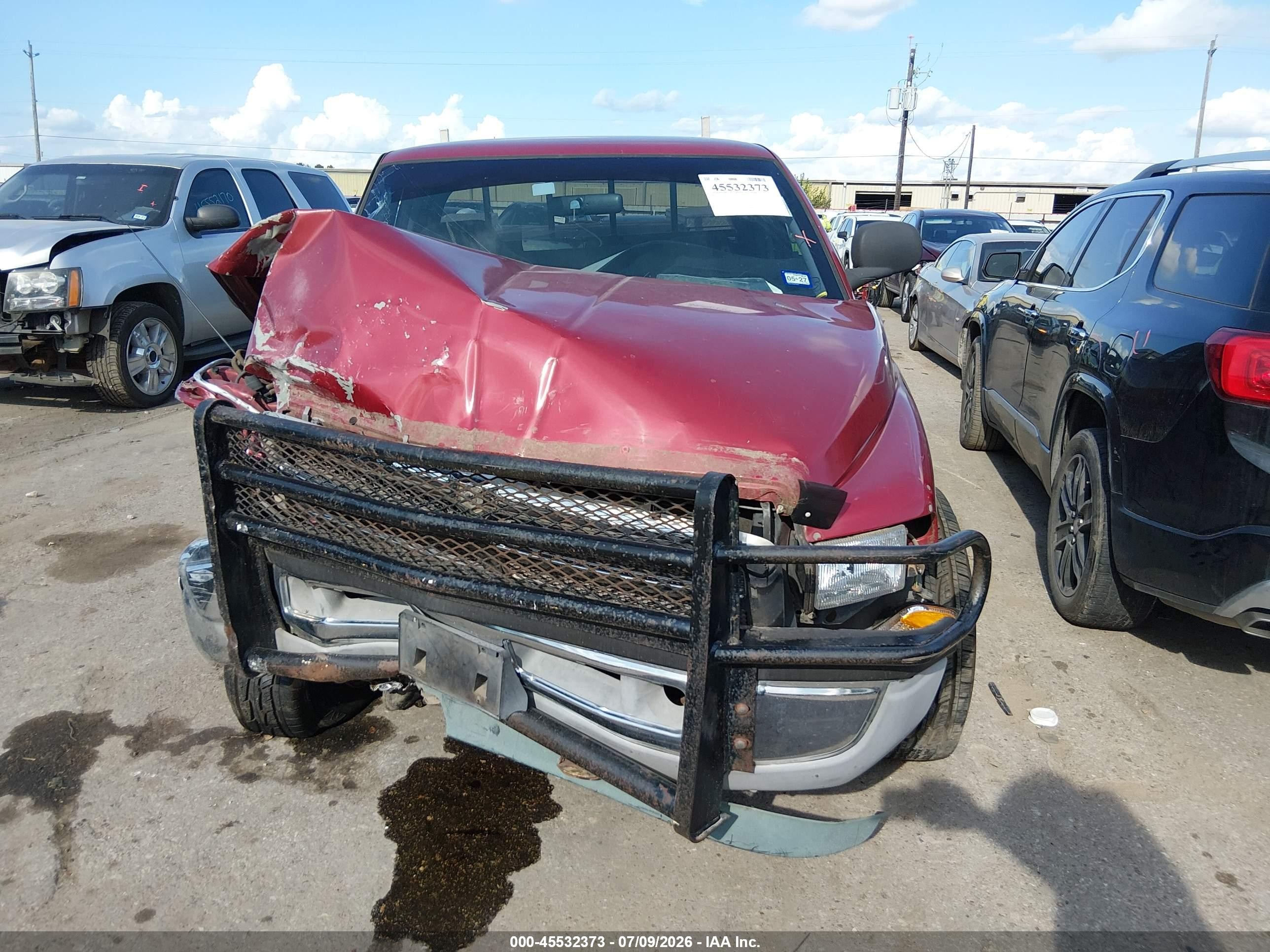 1998 Dodge Ram 1500 St Красный vin: 3B7HC13Y3WG212610