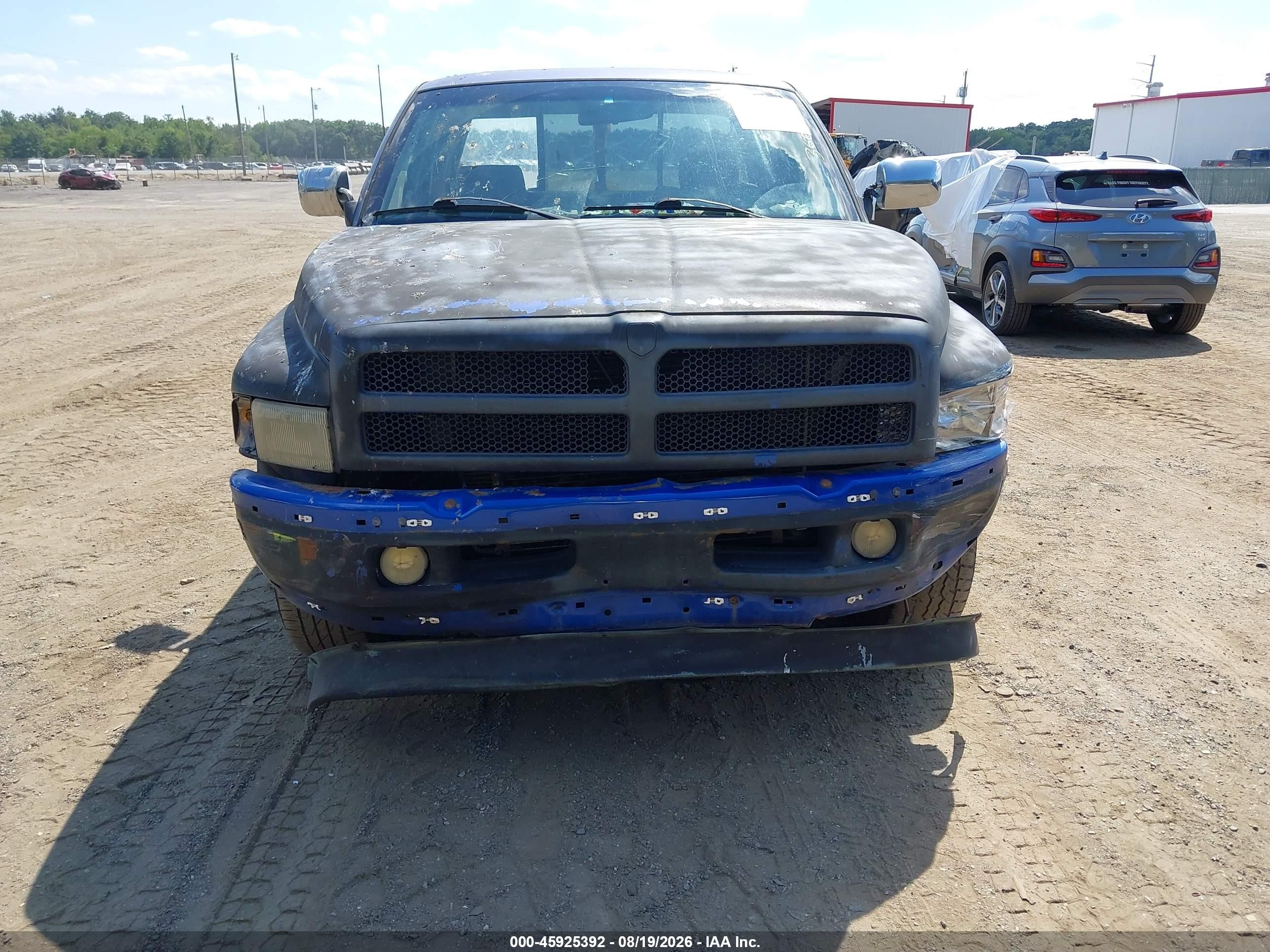 1997 Dodge Ram 1500 St Blue vin: 3B7HC13Y4VG802992
