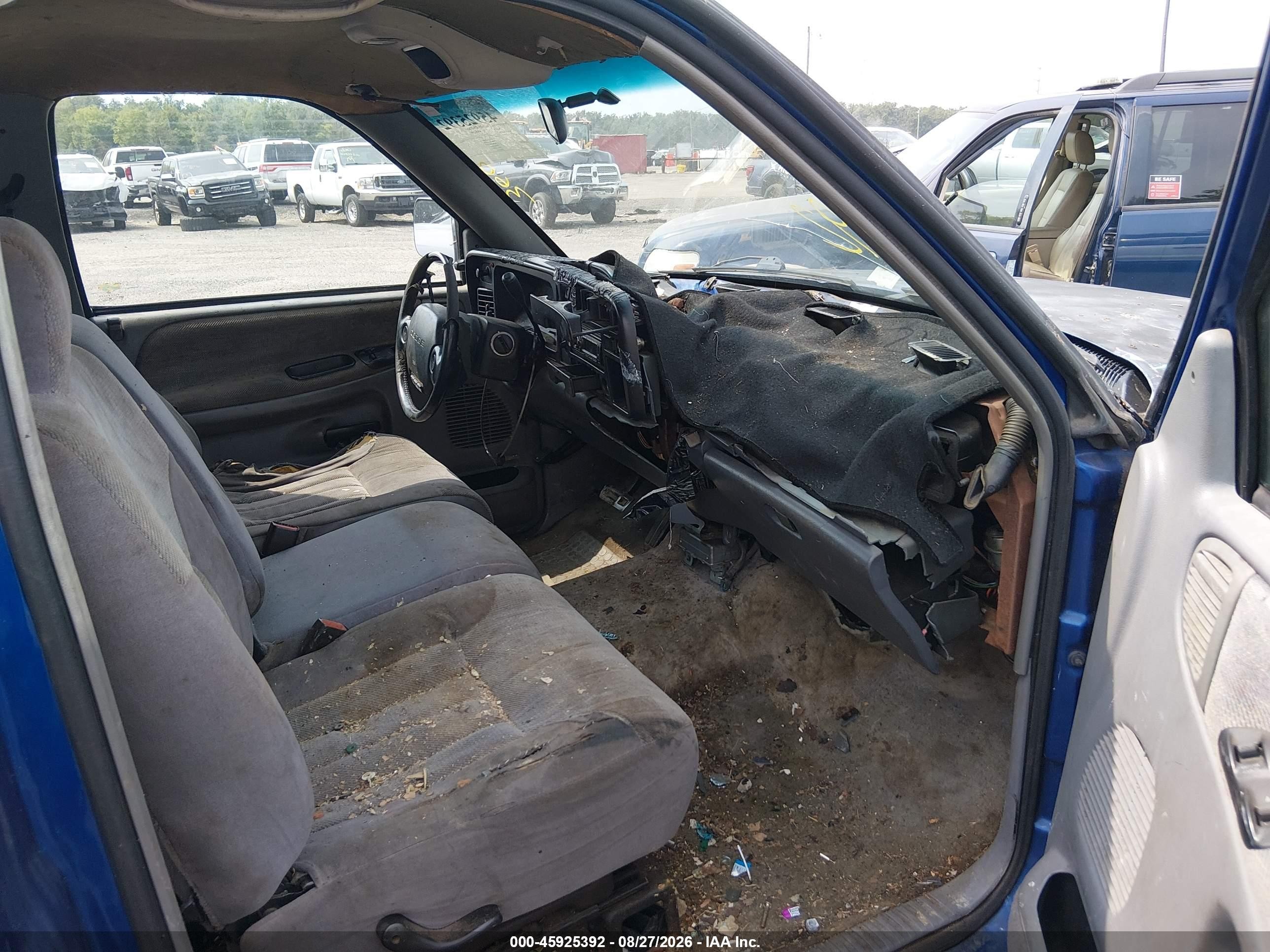 1997 Dodge Ram 1500 St Blue vin: 3B7HC13Y4VG802992