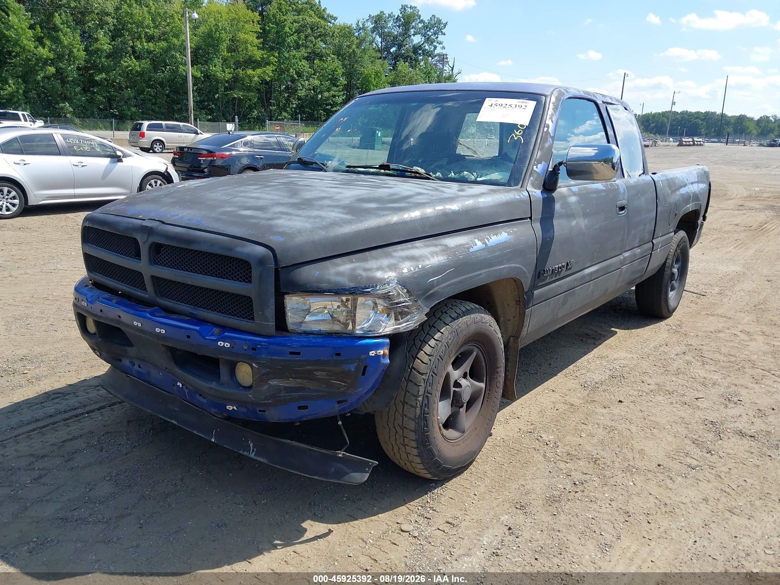 1997 Dodge Ram 1500 St Blue vin: 3B7HC13Y4VG802992