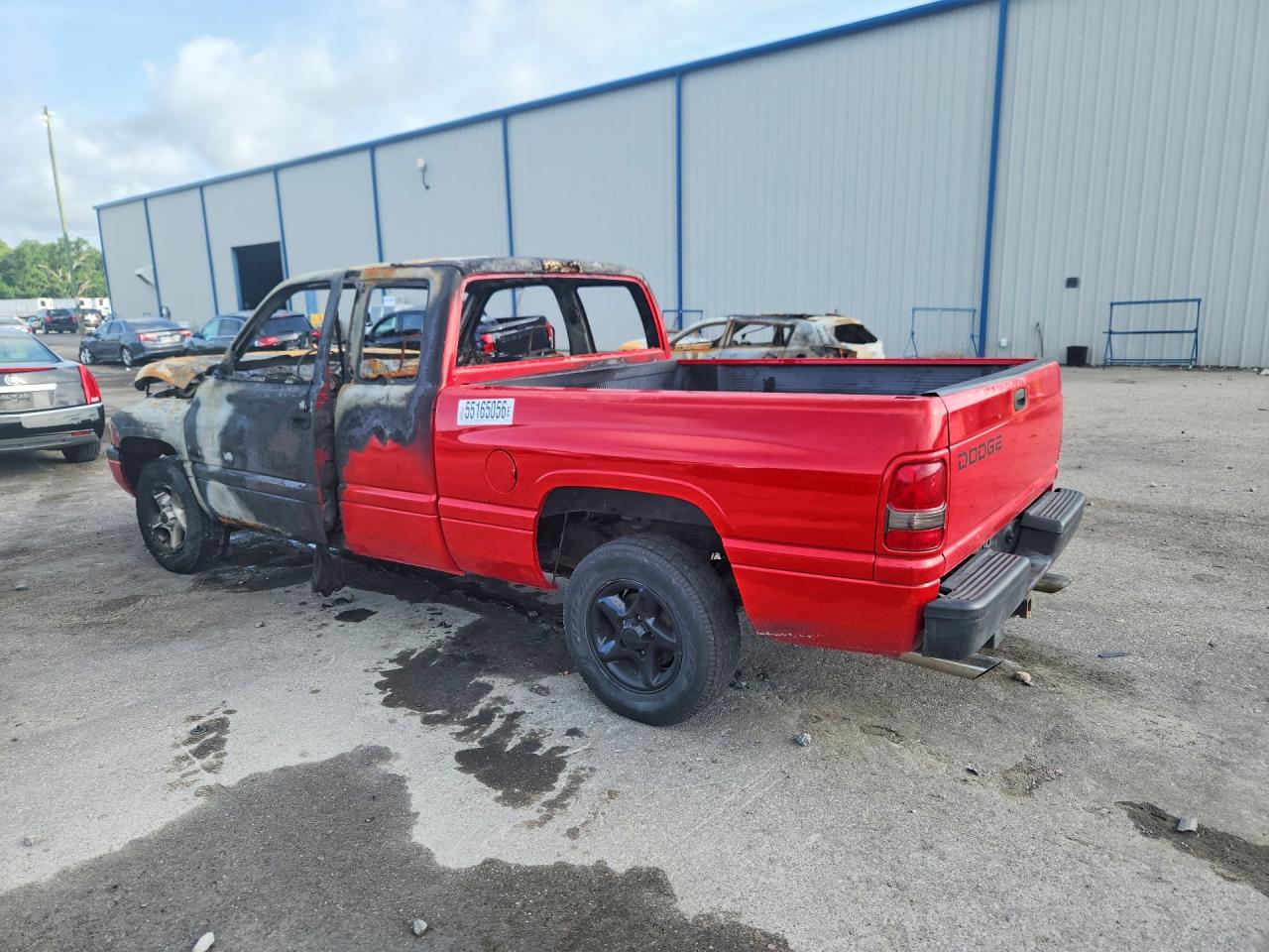 1997 Dodge Ram 1500 Red vin: 3B7HC13Y5VG764897