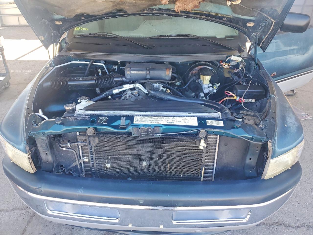 1996 Dodge Ram 1500 Green vin: 3B7HC13Y6TG198651