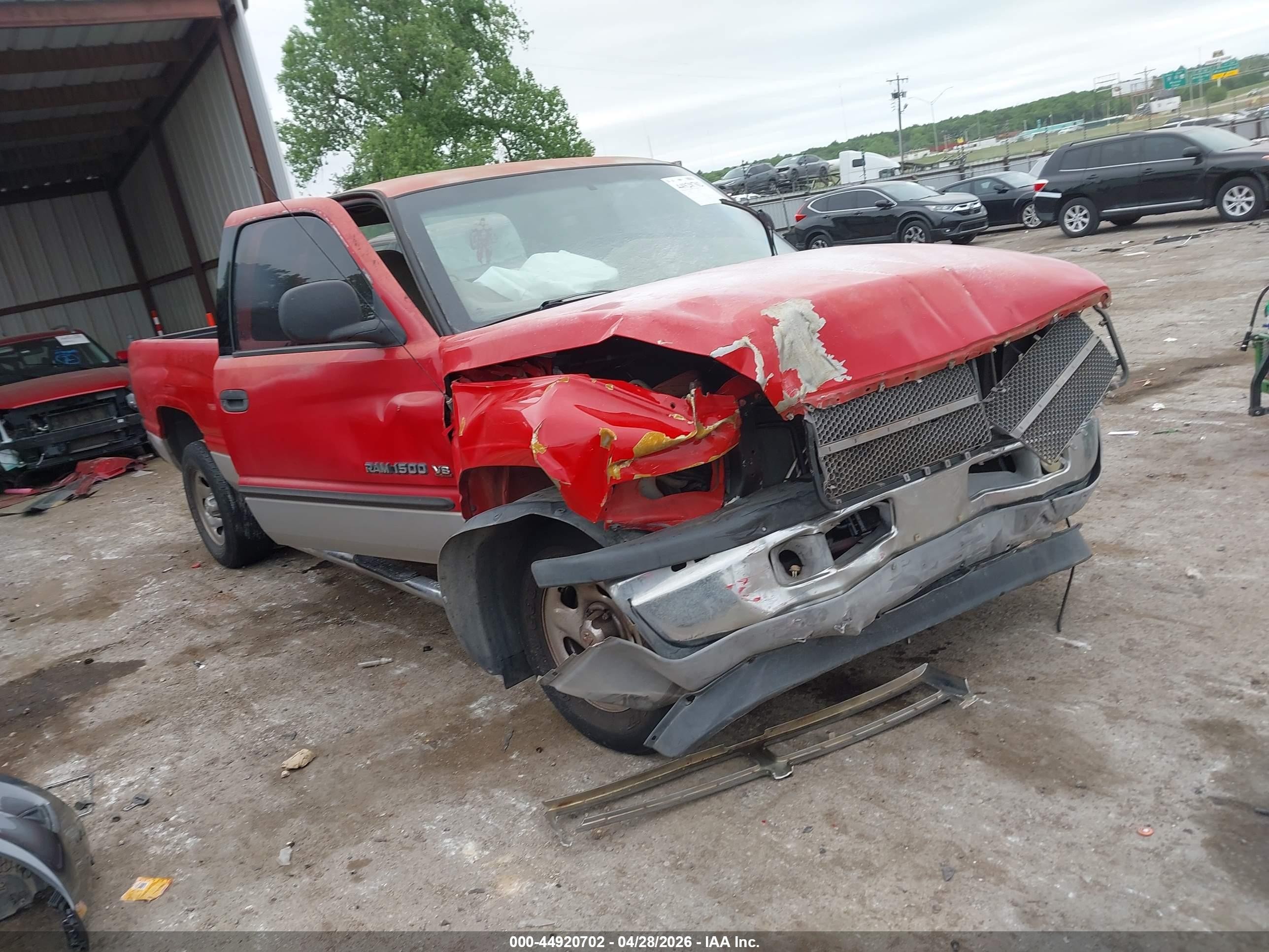2001 Dodge Ram 1500 St Red vin: 3B7HC13Y71M250058