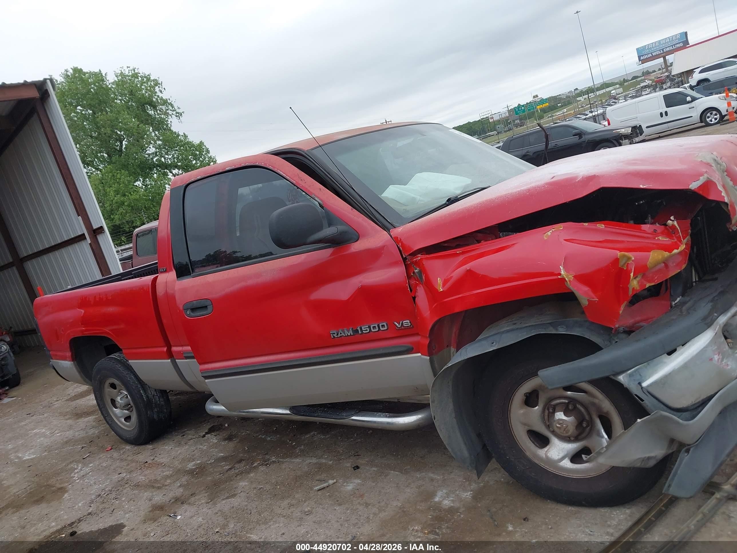 2001 Dodge Ram 1500 St Red vin: 3B7HC13Y71M250058