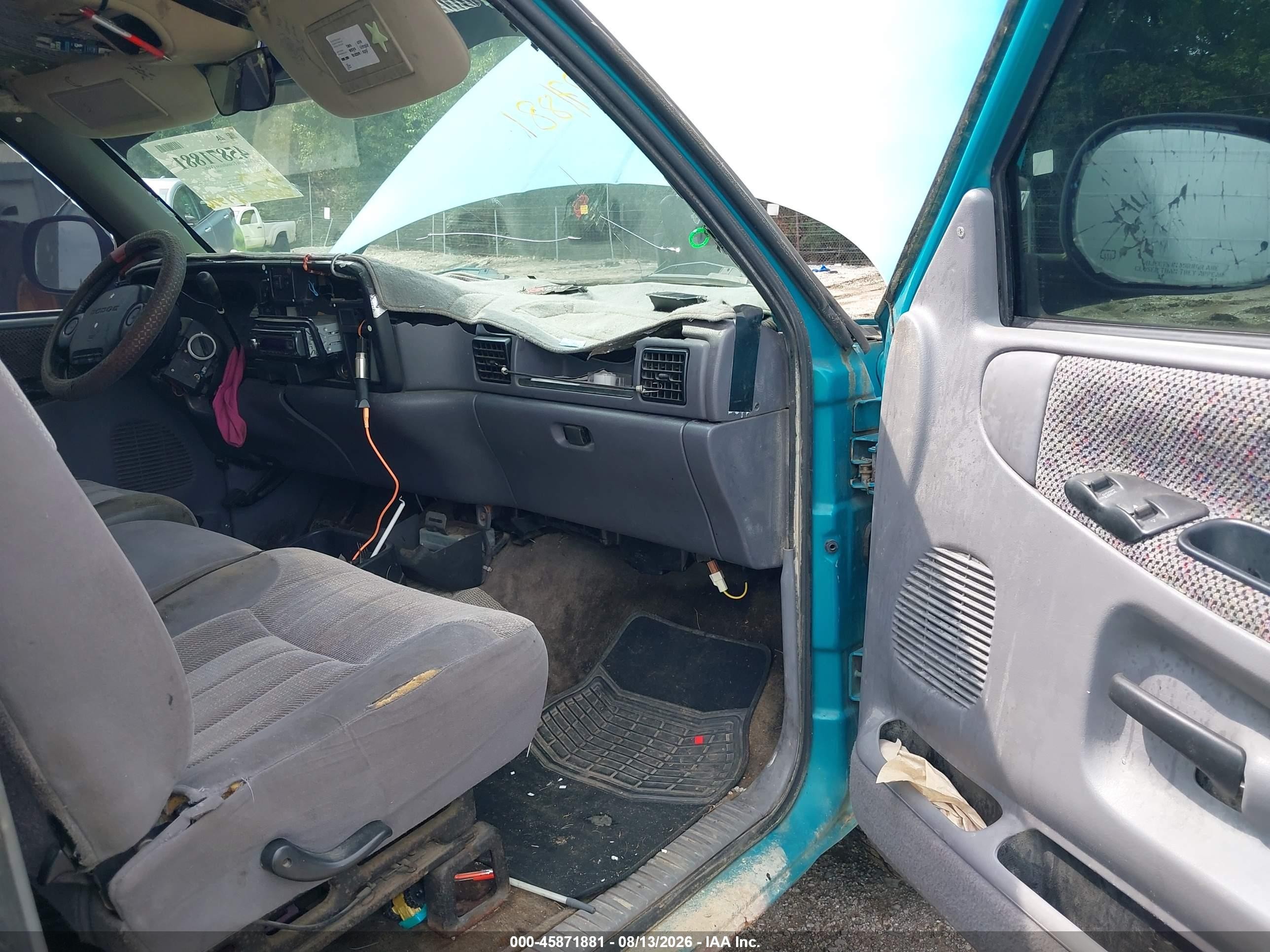 1997 Dodge Ram 1500 St Teal vin: 3B7HC13Y7VG726829