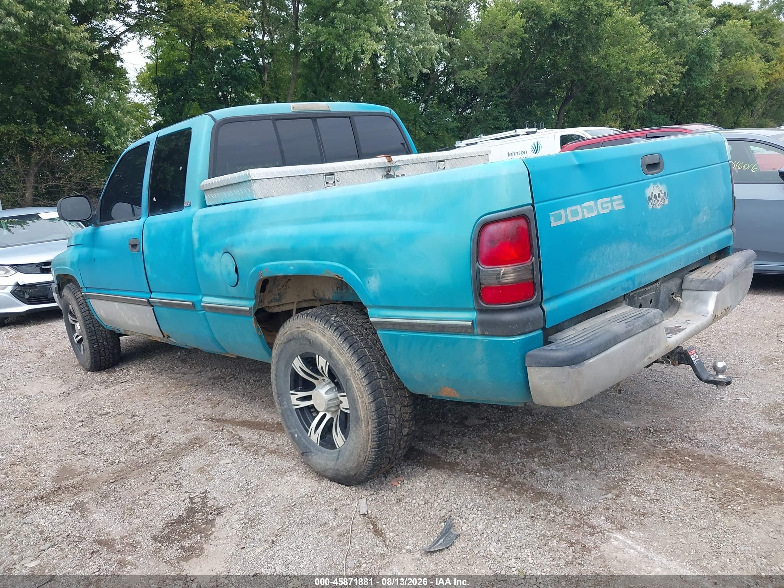 1997 Dodge Ram 1500 St Teal vin: 3B7HC13Y7VG726829