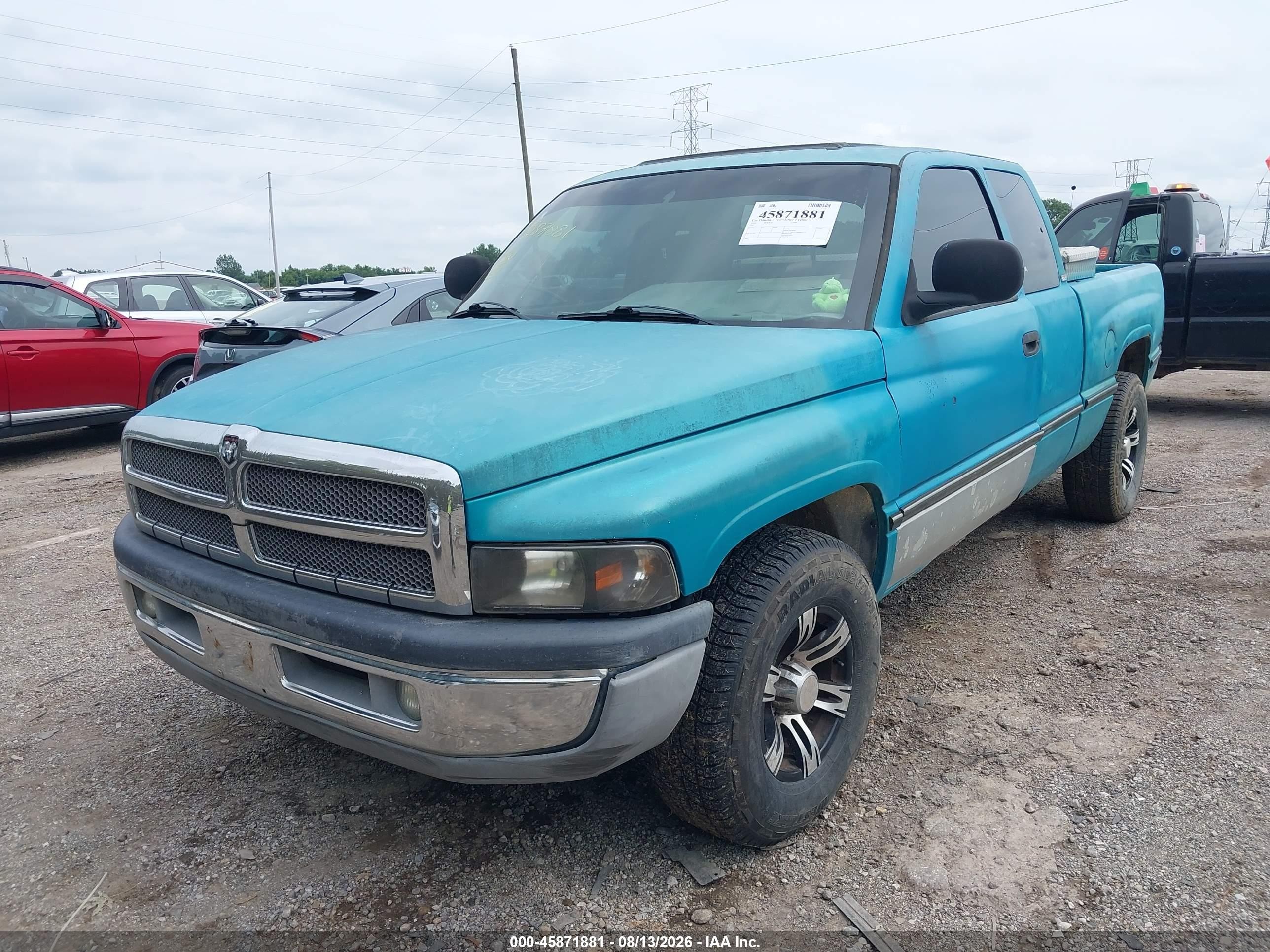 1997 Dodge Ram 1500 St Teal vin: 3B7HC13Y7VG726829