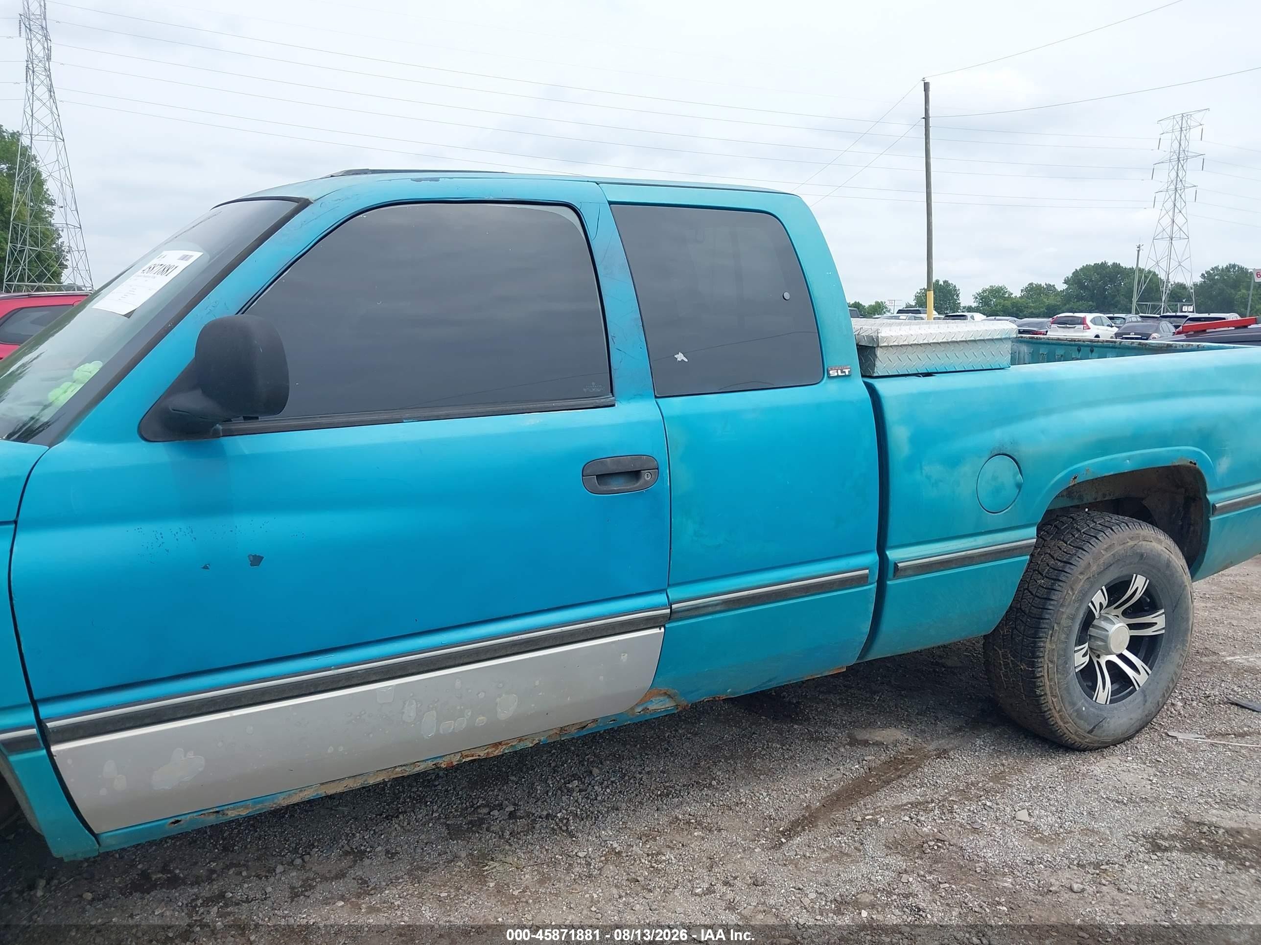 1997 Dodge Ram 1500 St Teal vin: 3B7HC13Y7VG726829