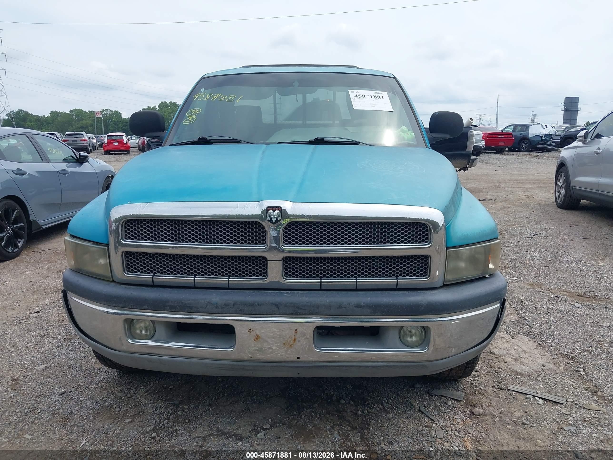 1997 Dodge Ram 1500 St Teal vin: 3B7HC13Y7VG726829