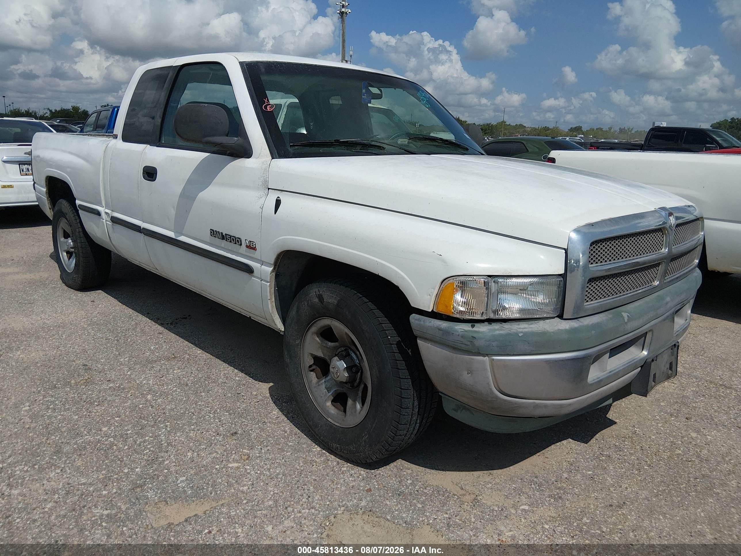 1999 Dodge Ram 1500 St White vin: 3B7HC13Y7XG103469