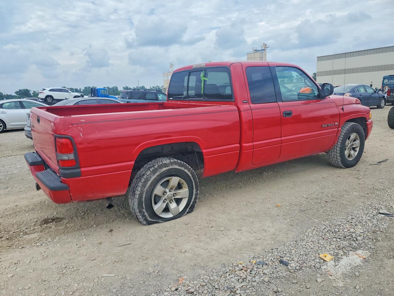 2001 Dodge Ram1500 4x4 Cnvtlcab Red vin: 3B7HC13Y81G746615