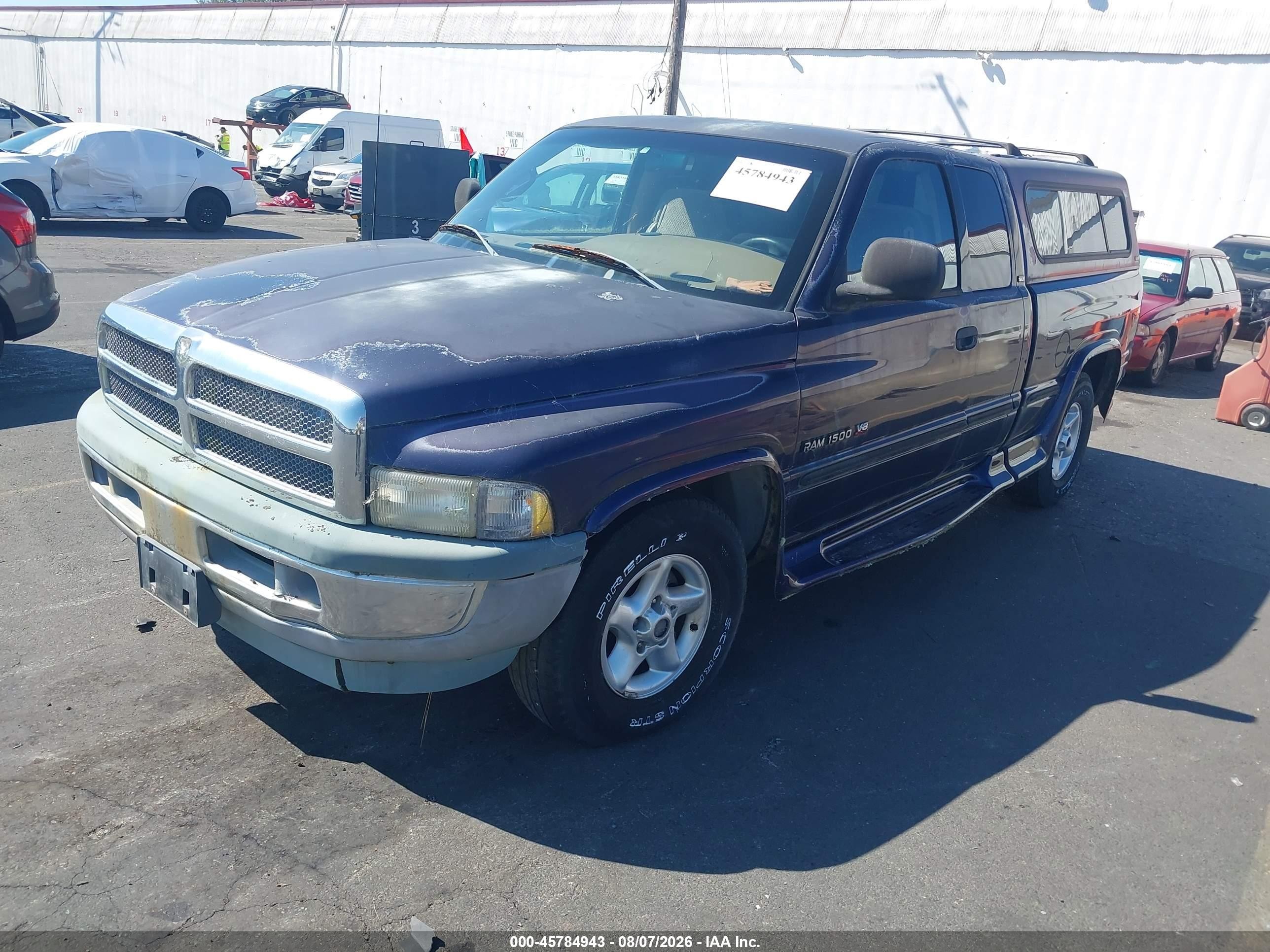 1999 Dodge Ram 1500 St Dark Blue vin: 3B7HC13Y8XG102380