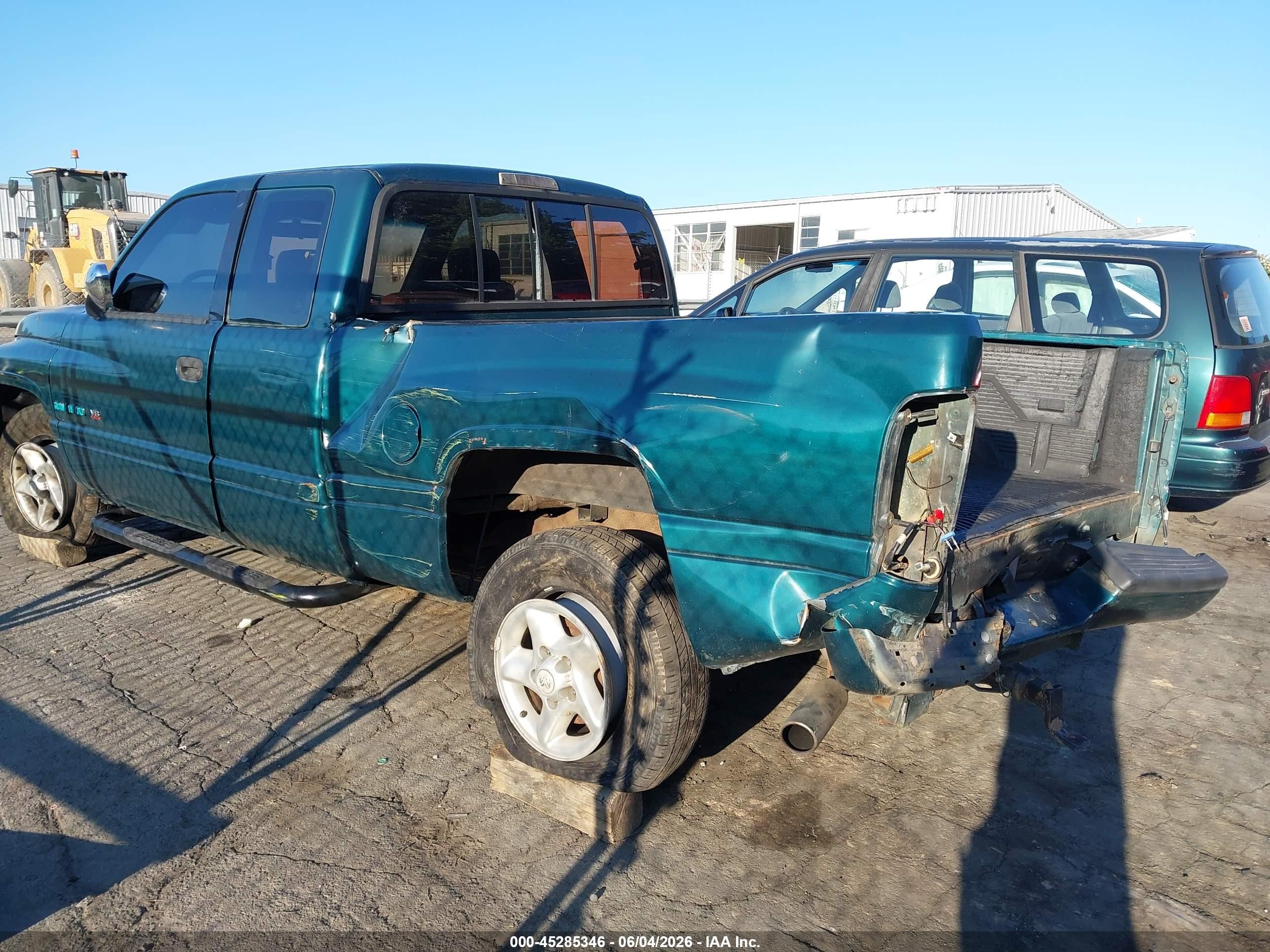1996 Dodge Ram 1500   Green vin: 3B7HC13Y9TM167184