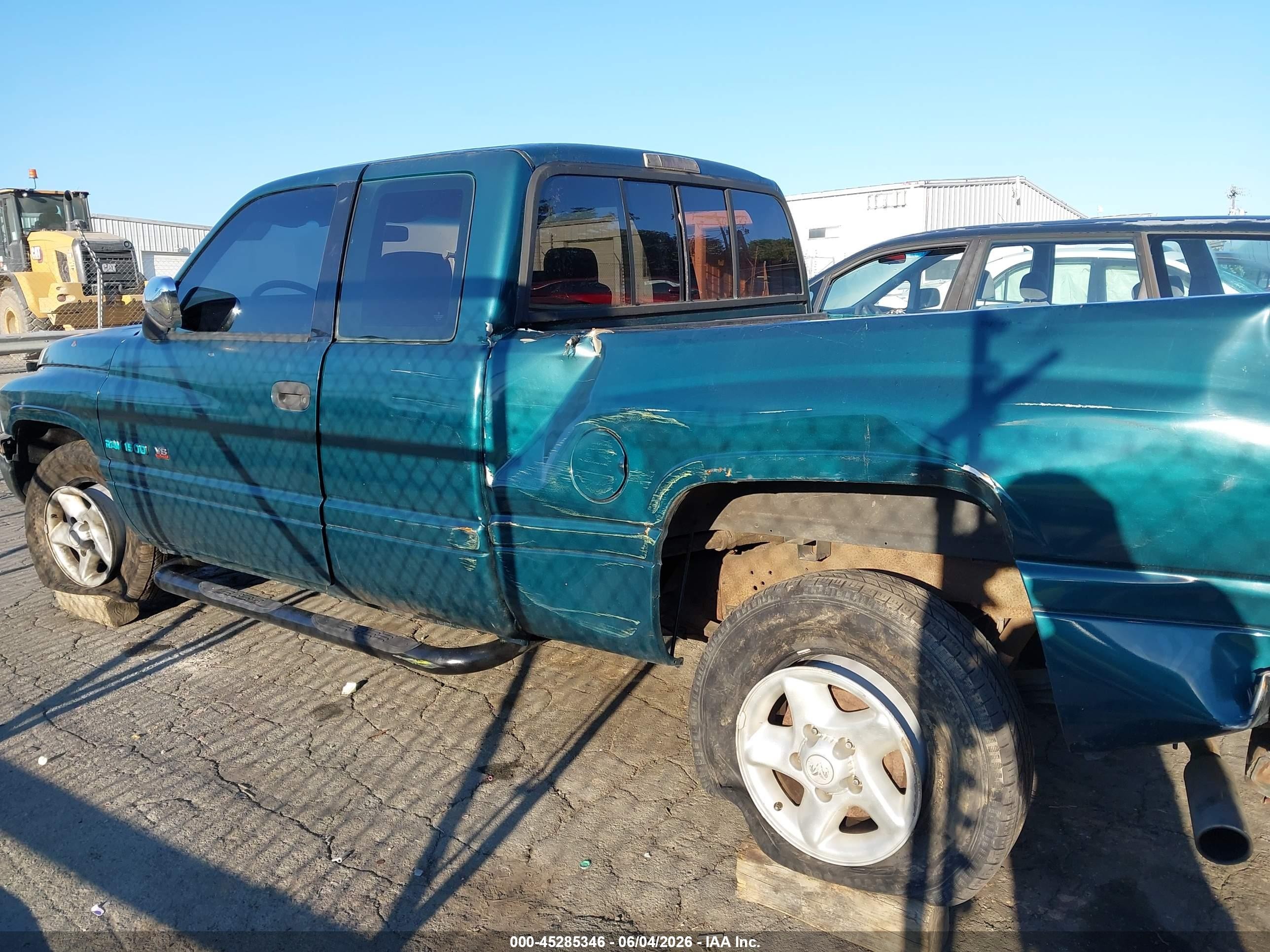 1996 Dodge Ram 1500   Green vin: 3B7HC13Y9TM167184