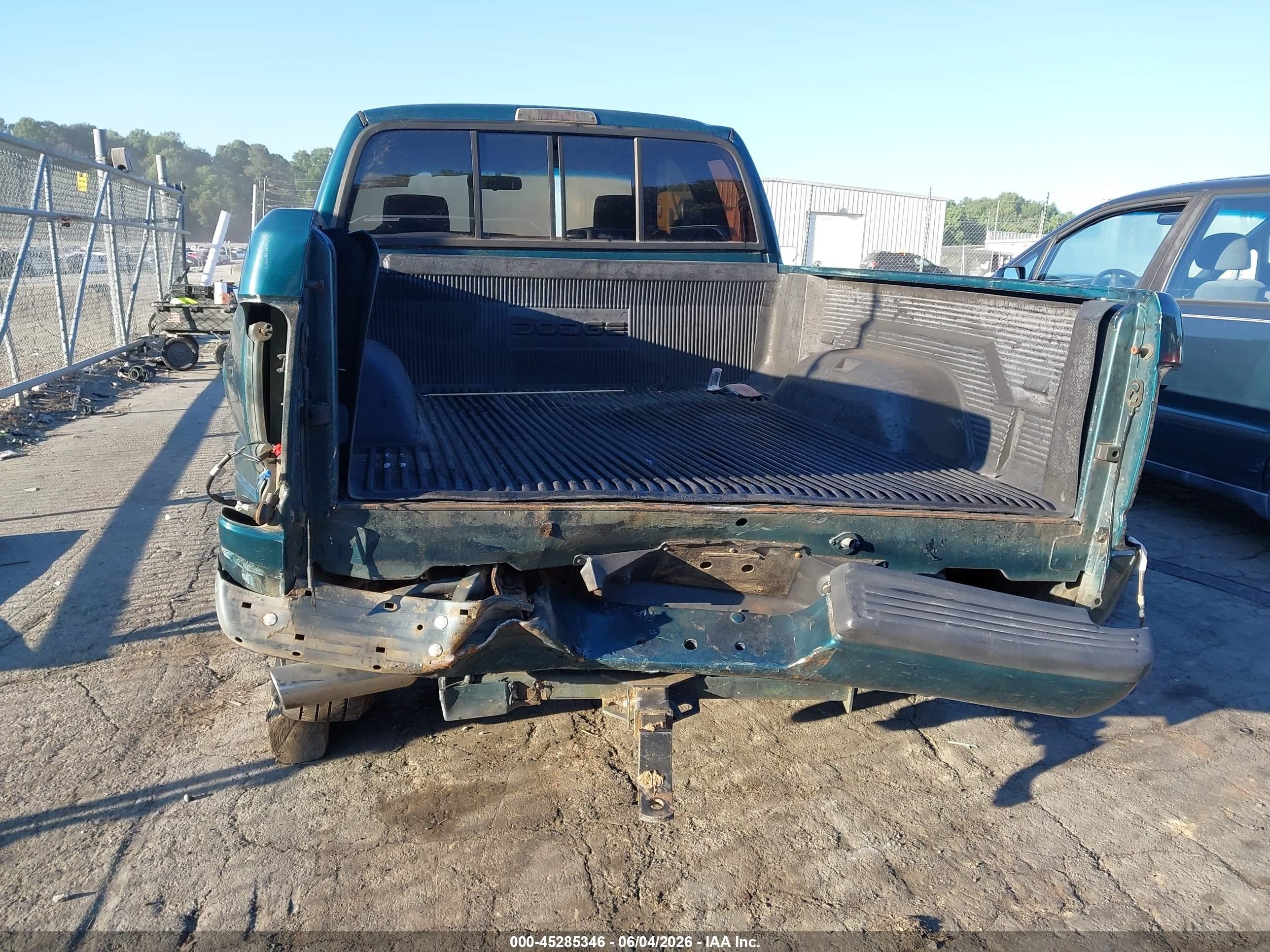 1996 Dodge Ram 1500   Green vin: 3B7HC13Y9TM167184