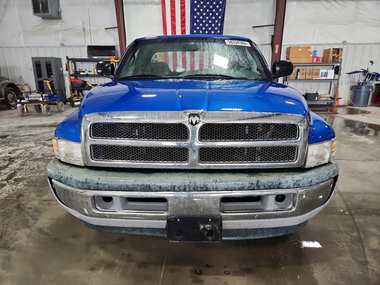 1999 Dodge Ram 1500 Blue vin: 3B7HC13Y9XG154312