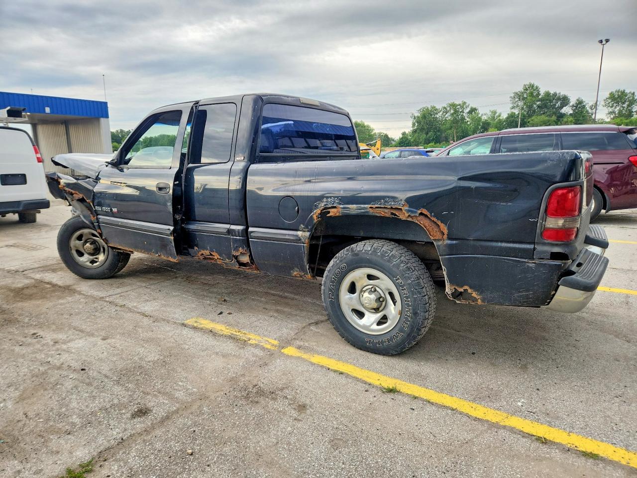 1999 Dodge Ram 1500 Black vin: 3B7HC13Y9XG184443