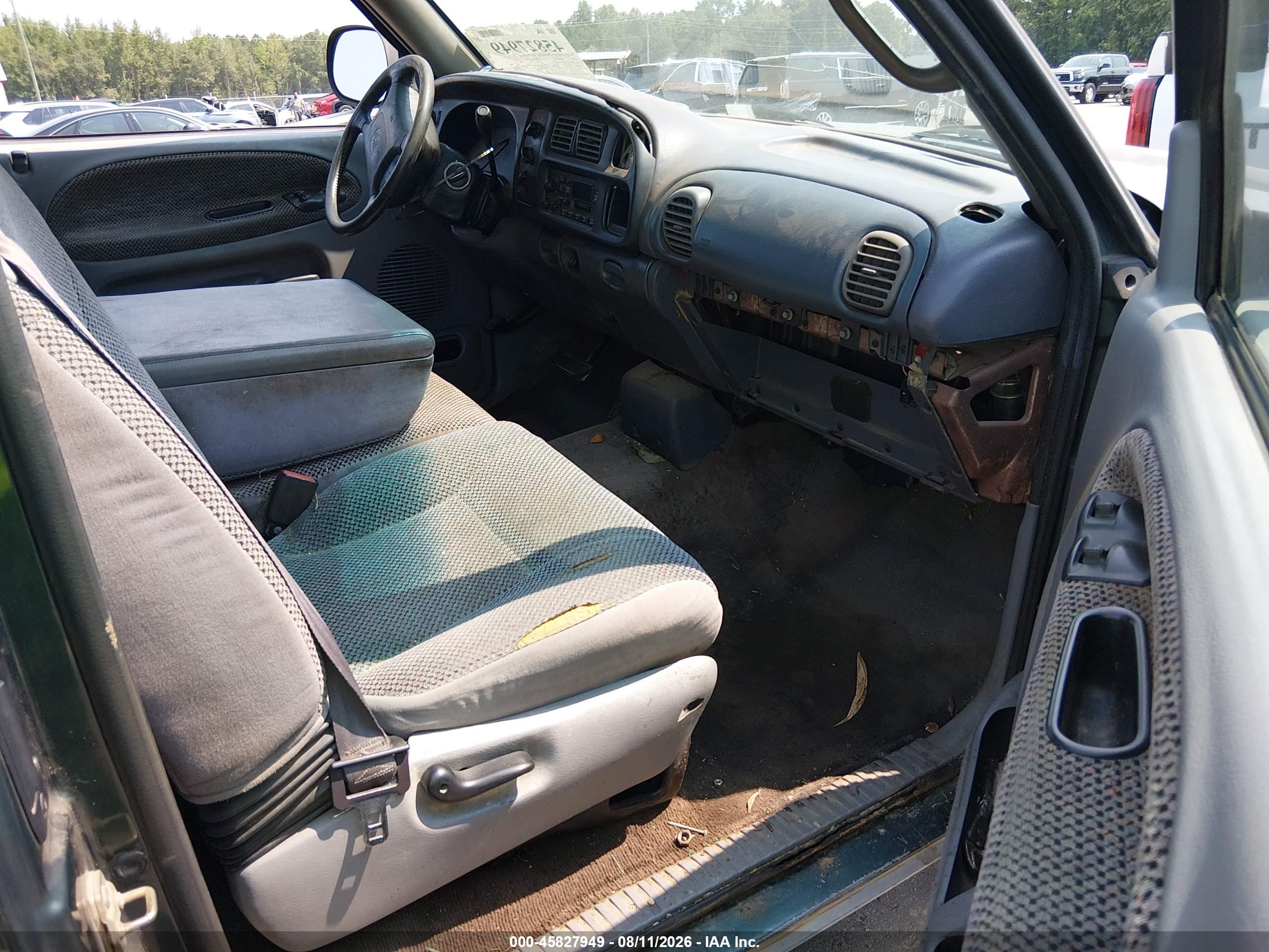 1999 Dodge Ram 1500 St Green vin: 3B7HC13YXXM547110