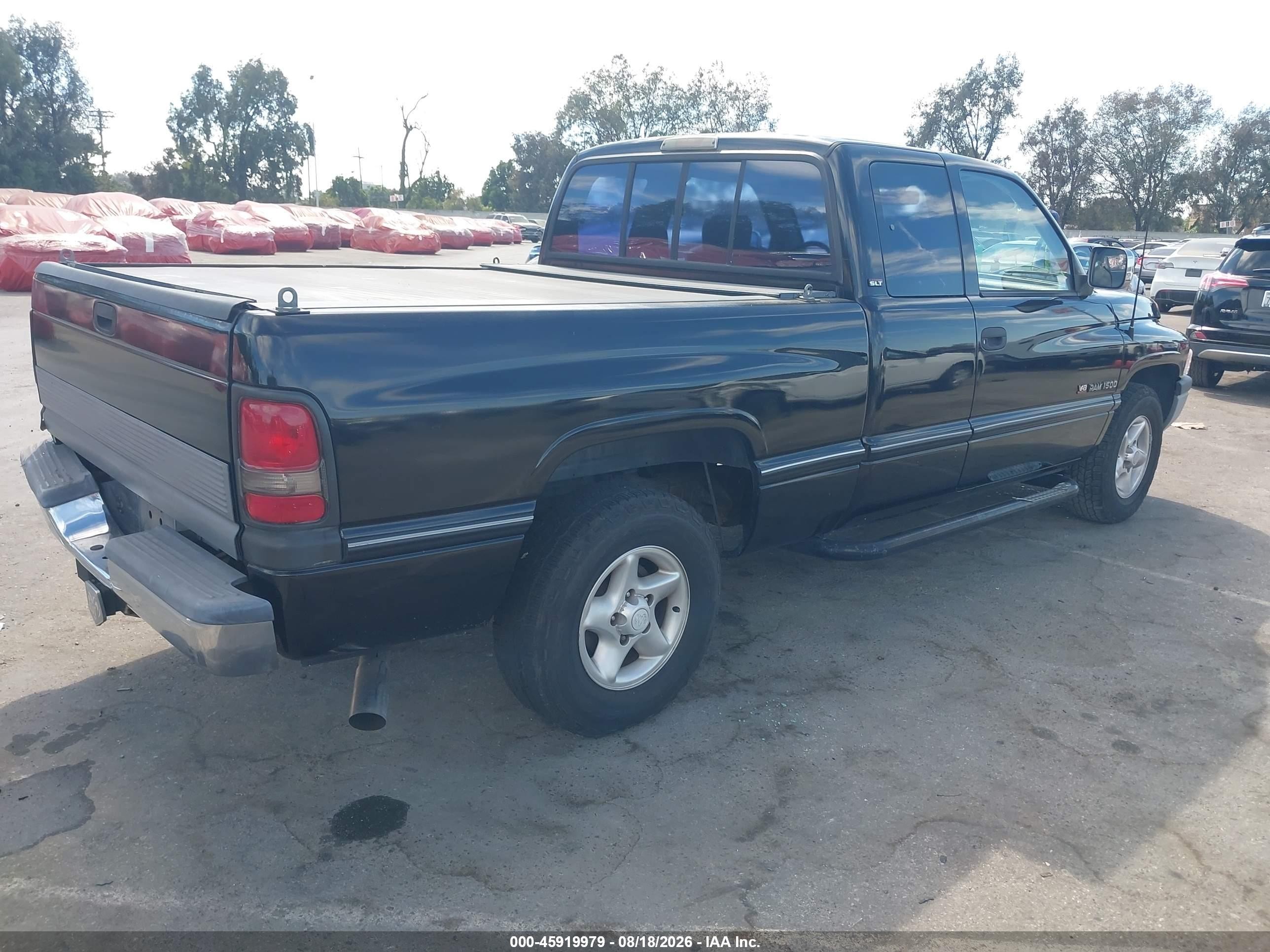 1996 Dodge Ram 1500 Black vin: 3B7HC13Z0TG138521