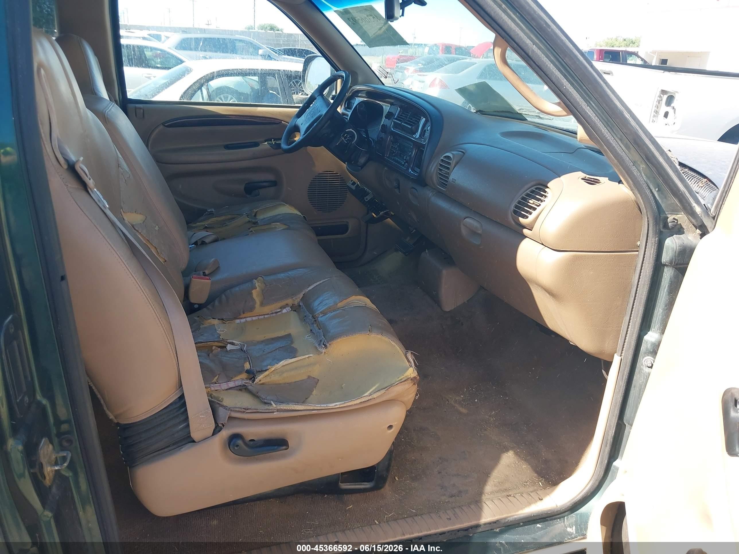 1999 Dodge Ram 1500 Green vin: 3B7HC13Z1XM548865