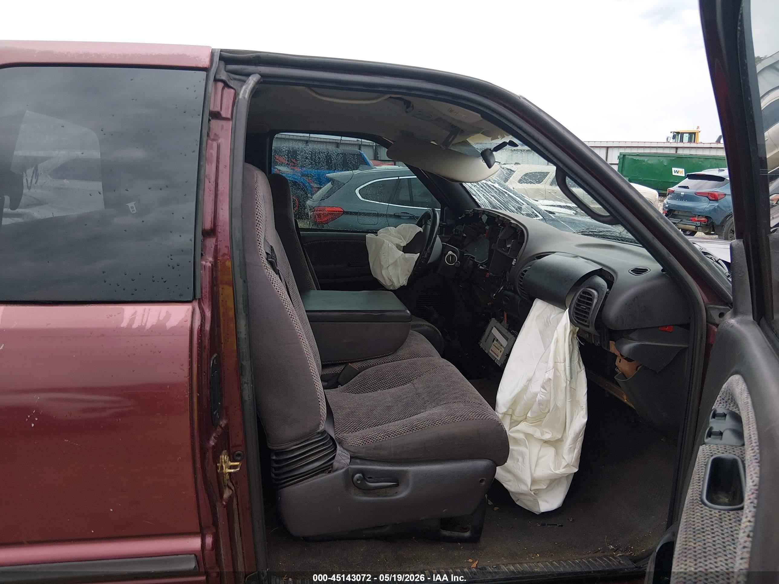 2001 Dodge Ram 1500 St Burgundy vin: 3B7HC13Z21G246619