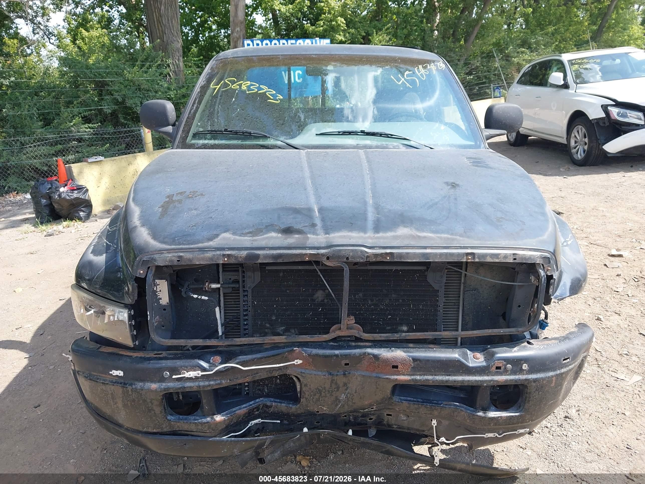 1996 Dodge Ram 1500   Black vin: 3B7HC13Z2TG113779