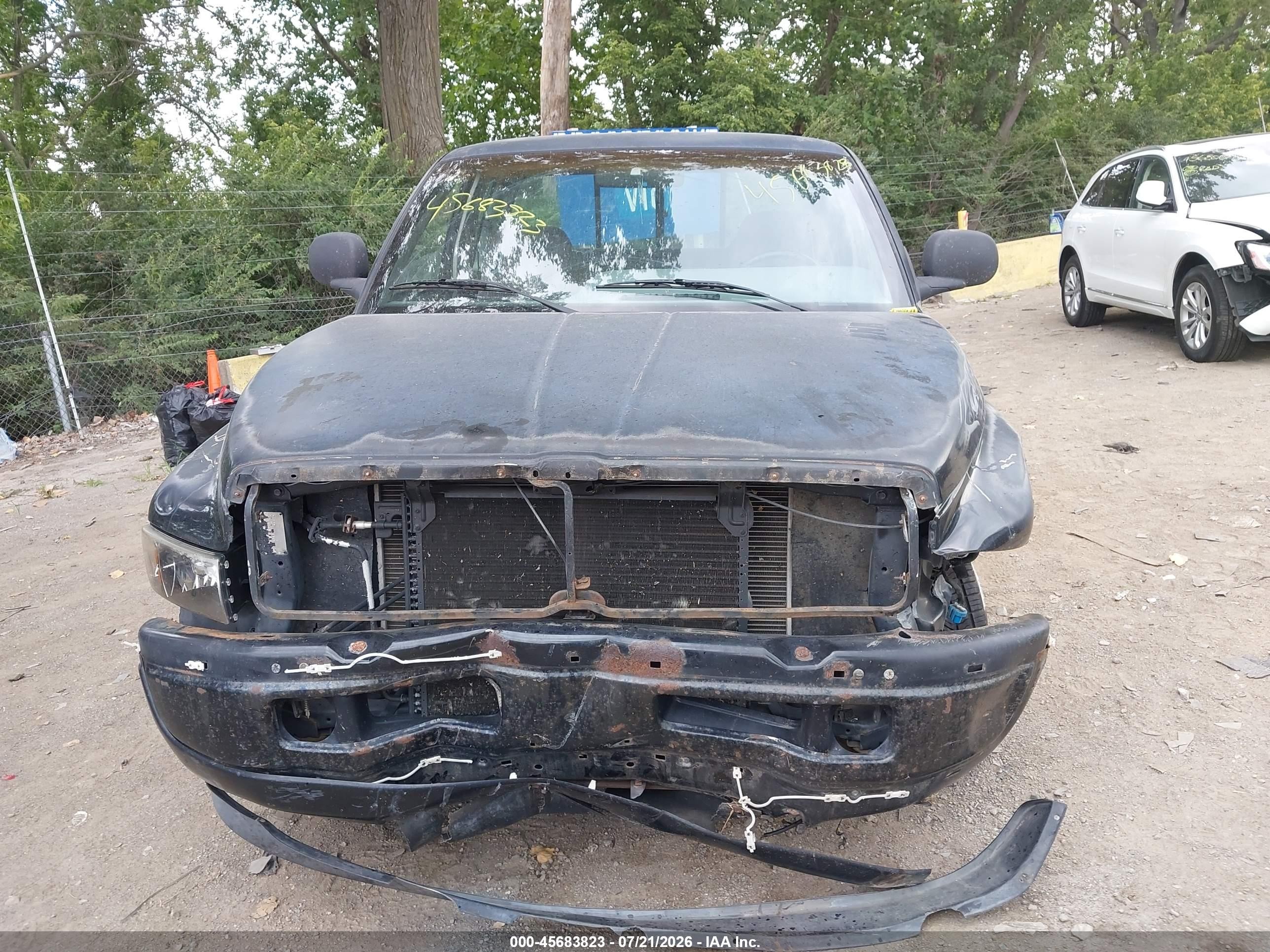1996 Dodge Ram 1500   Black vin: 3B7HC13Z2TG113779