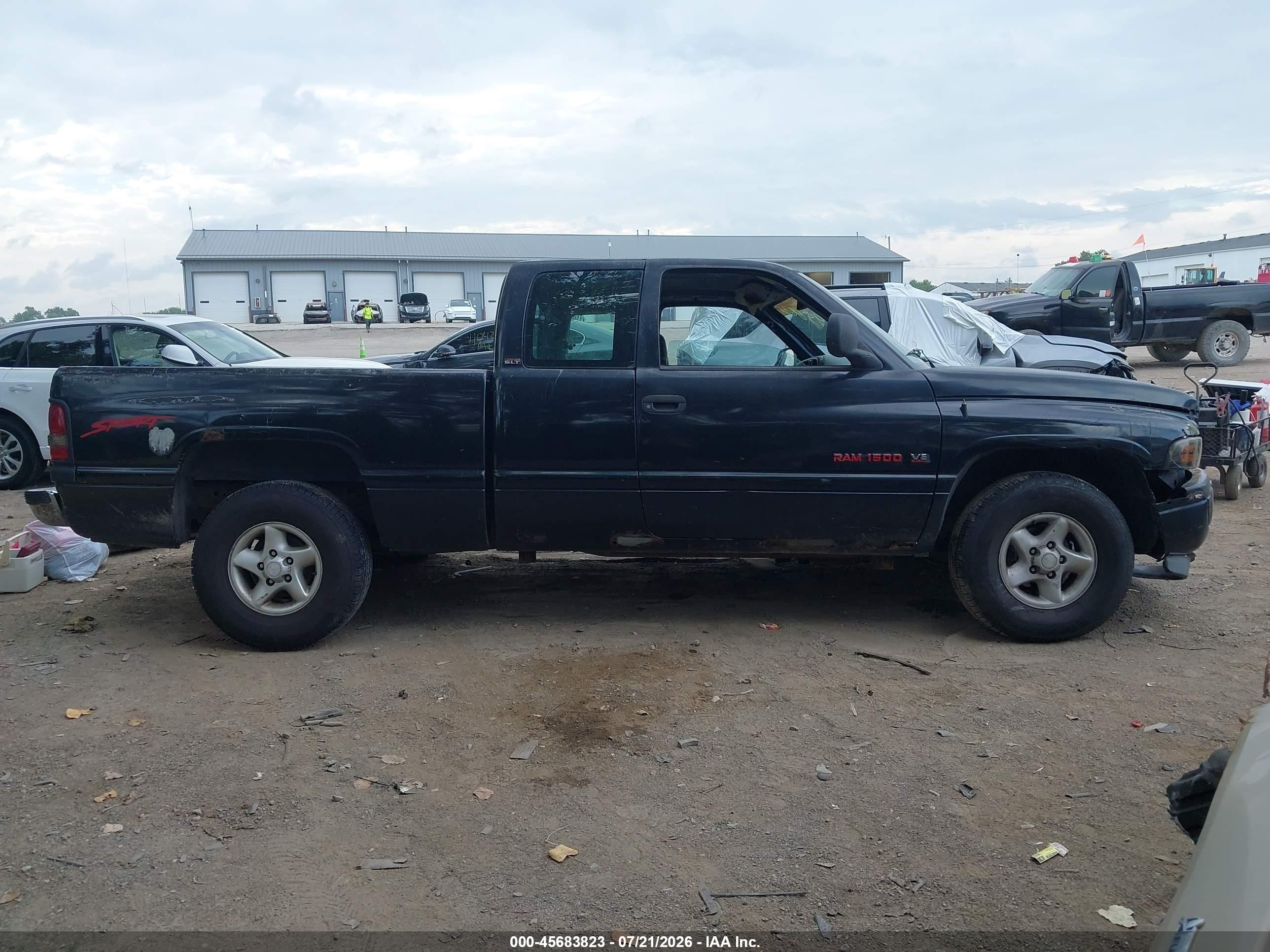 1996 Dodge Ram 1500   Black vin: 3B7HC13Z2TG113779