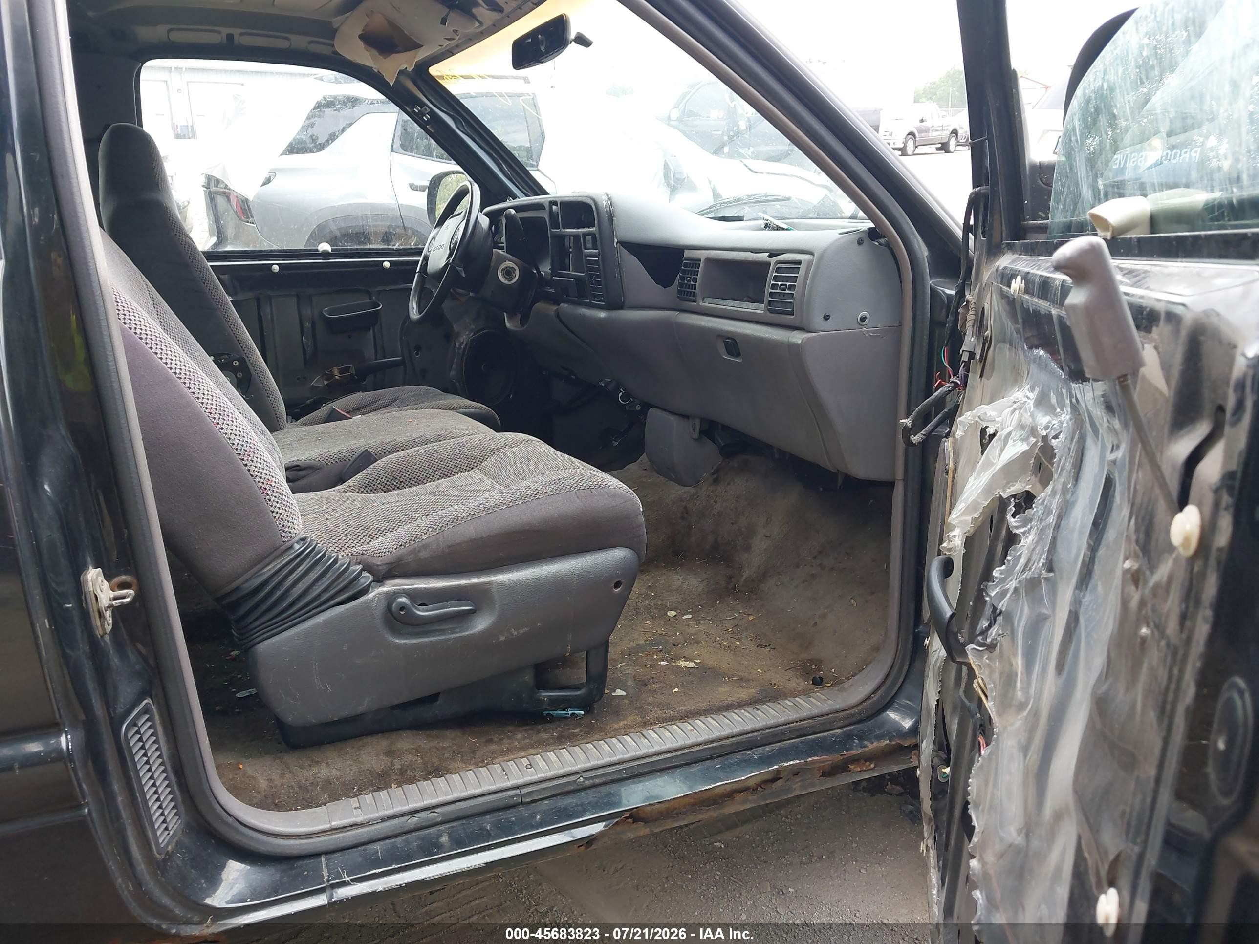 1996 Dodge Ram 1500   Black vin: 3B7HC13Z2TG113779