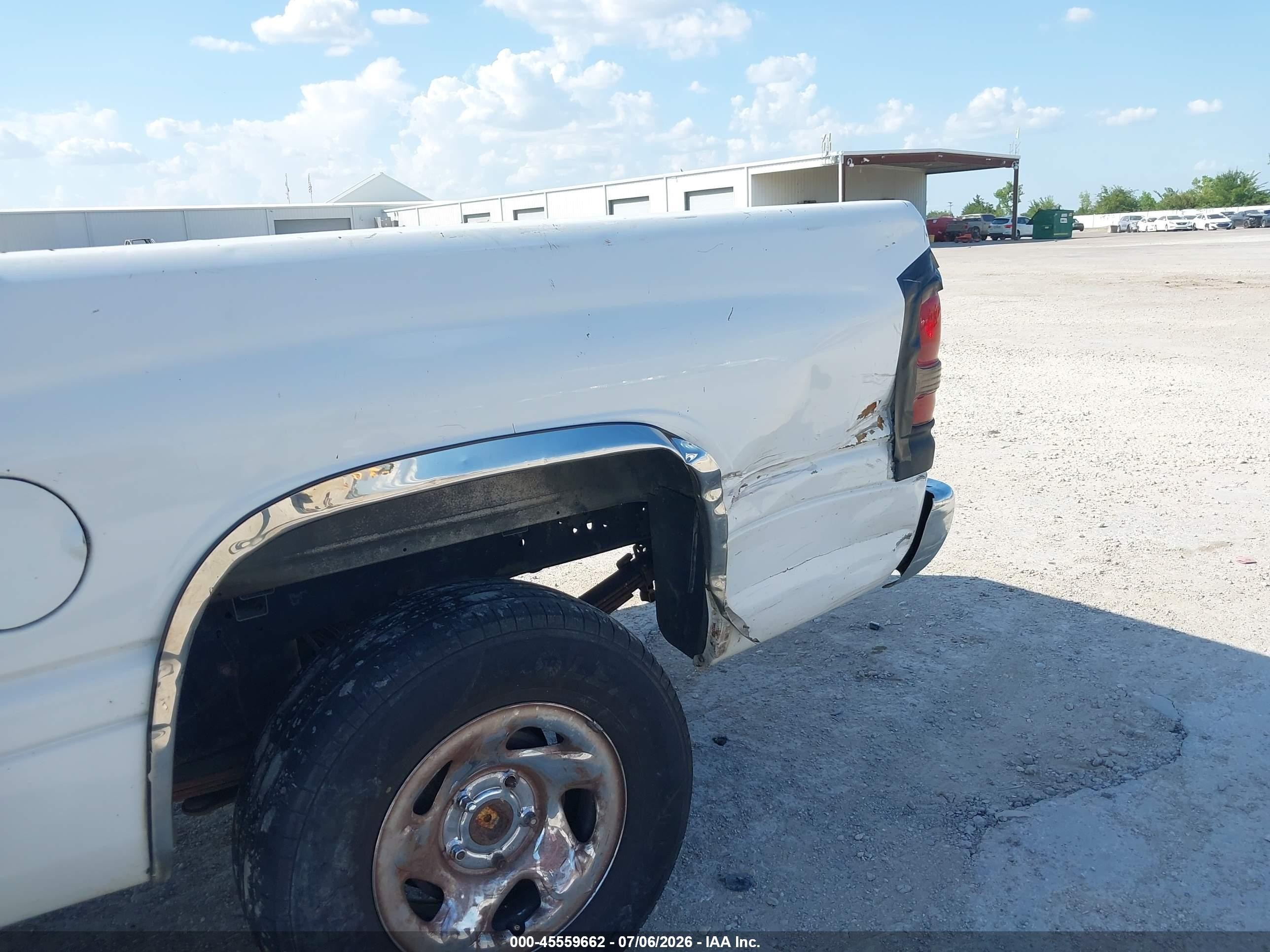 2001 Dodge Ram 1500 St White vin: 3B7HC13Z31G245883