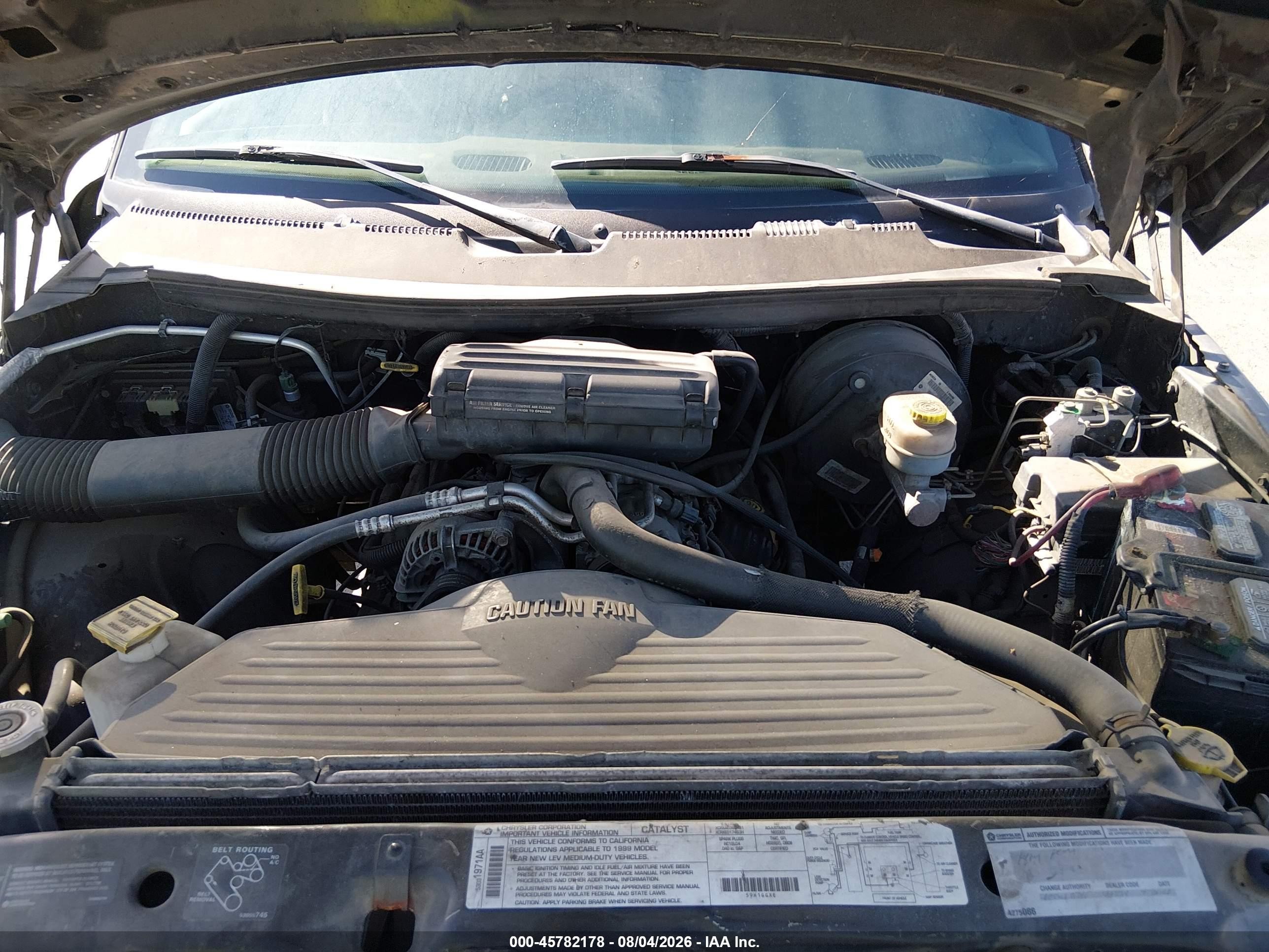1999 Dodge Ram 1500 St Black vin: 3B7HC13Z3XG157960