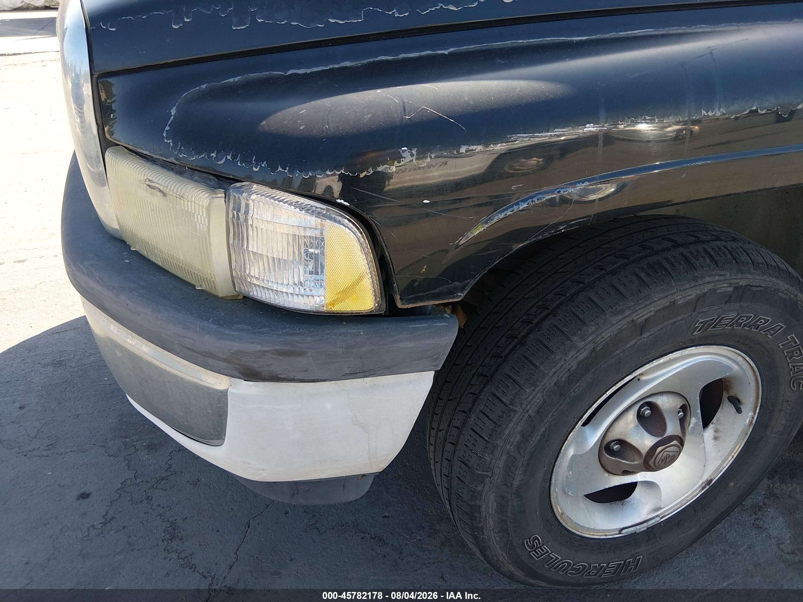 1999 Dodge Ram 1500 St Black vin: 3B7HC13Z3XG157960