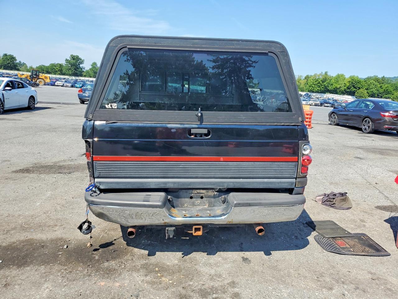 1996 Dodge Ram 1500 Black vin: 3B7HC13Z4TG160912