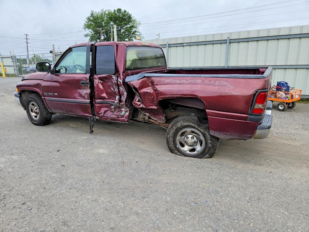 2001 Dodge Ram 1500 Burgundy vin: 3B7HC13Z51G207250