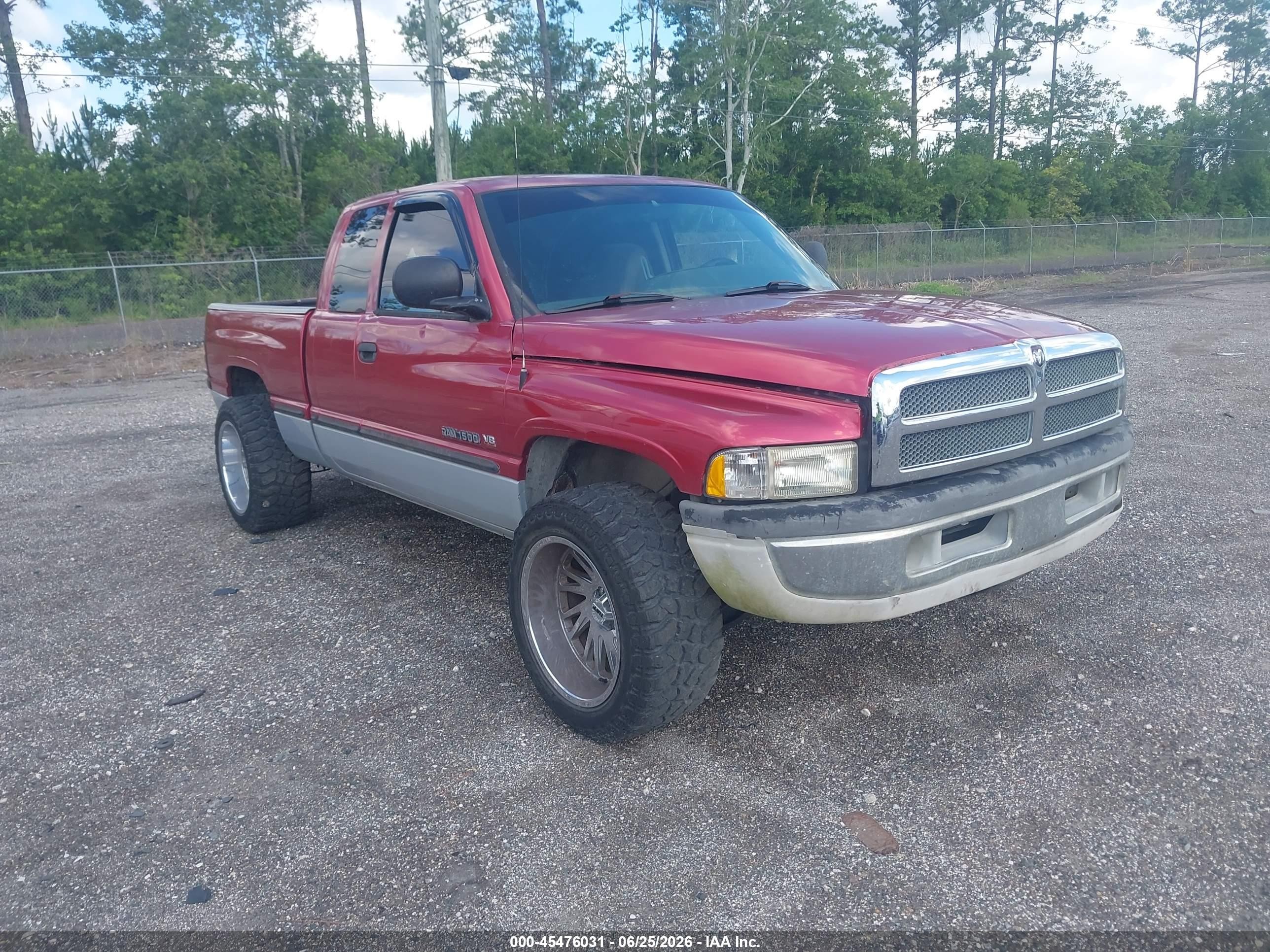 1998 Dodge Ram 1500 St Red vin: 3B7HC13Z6WG236196